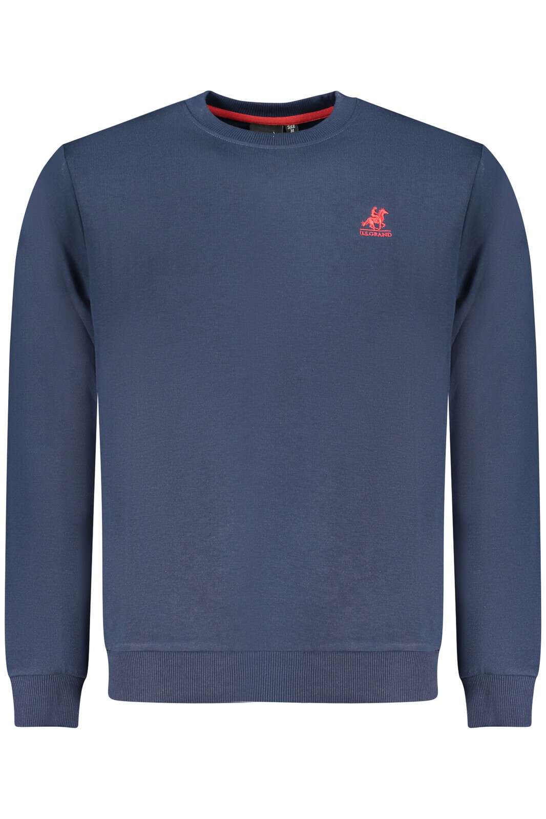 US GRAND POLO SWEATSHIRT WITHOUT ZIP MEN BLUE
