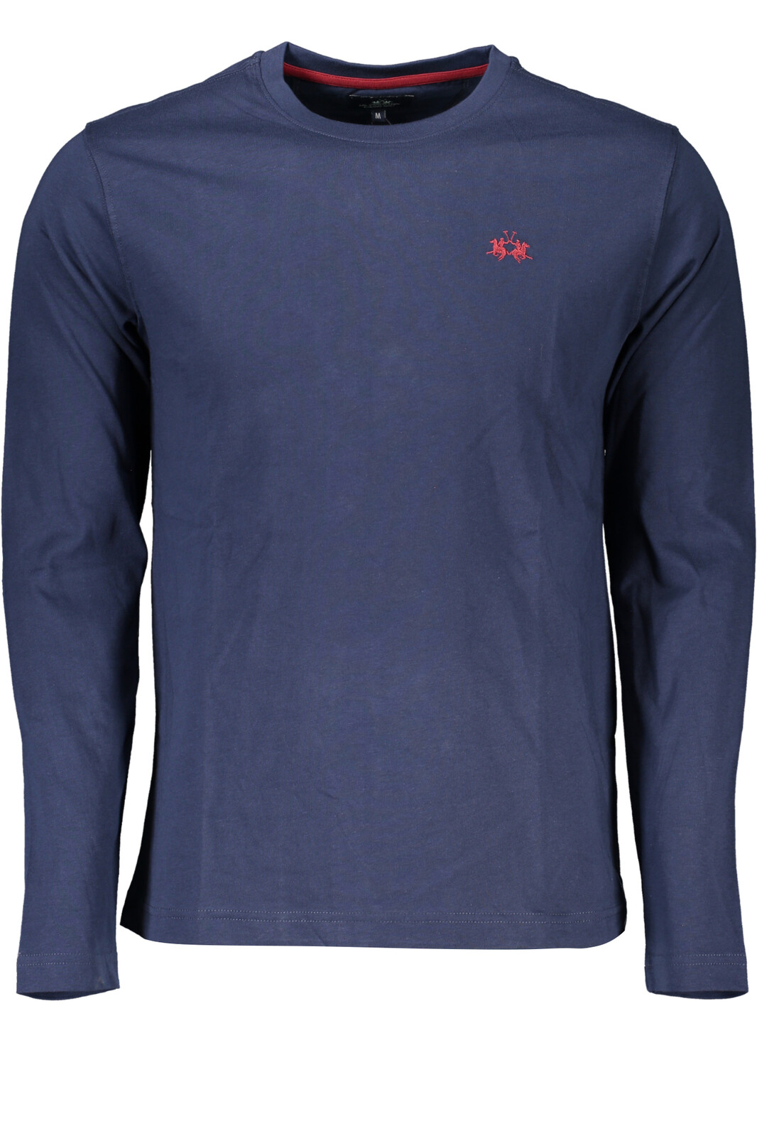 LA MARTINA MEN'S LONG SLEEVE T-SHIRT BLUE