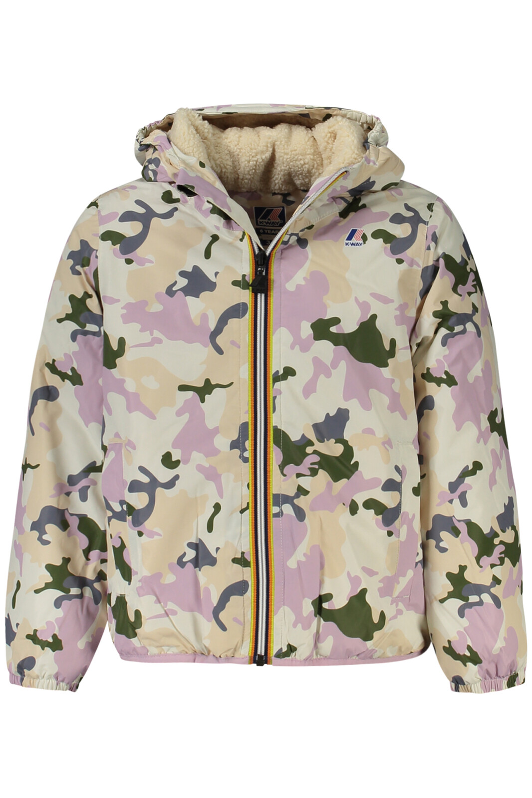 K-WAY GIRLS' BEIGE JACKET