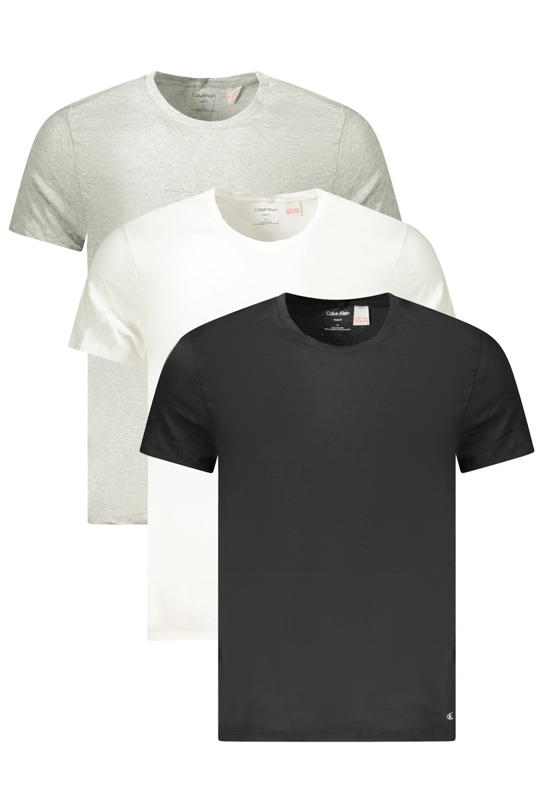 CALVIN KLEIN MEN'S SHORT SLEEVE T-SHIRT GREY