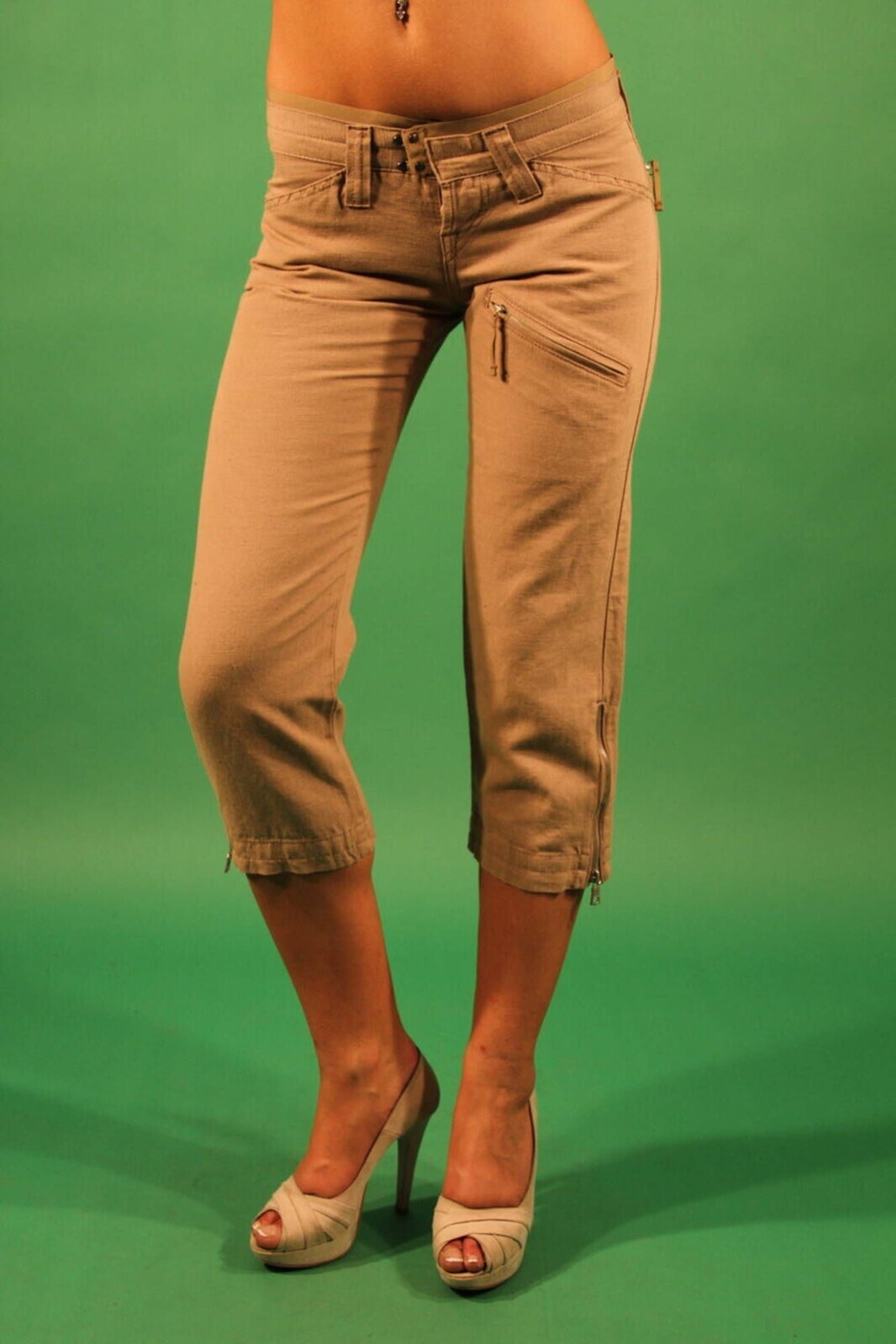 GAS BEIGE WOMAN PINOCCHIETTO PANTS