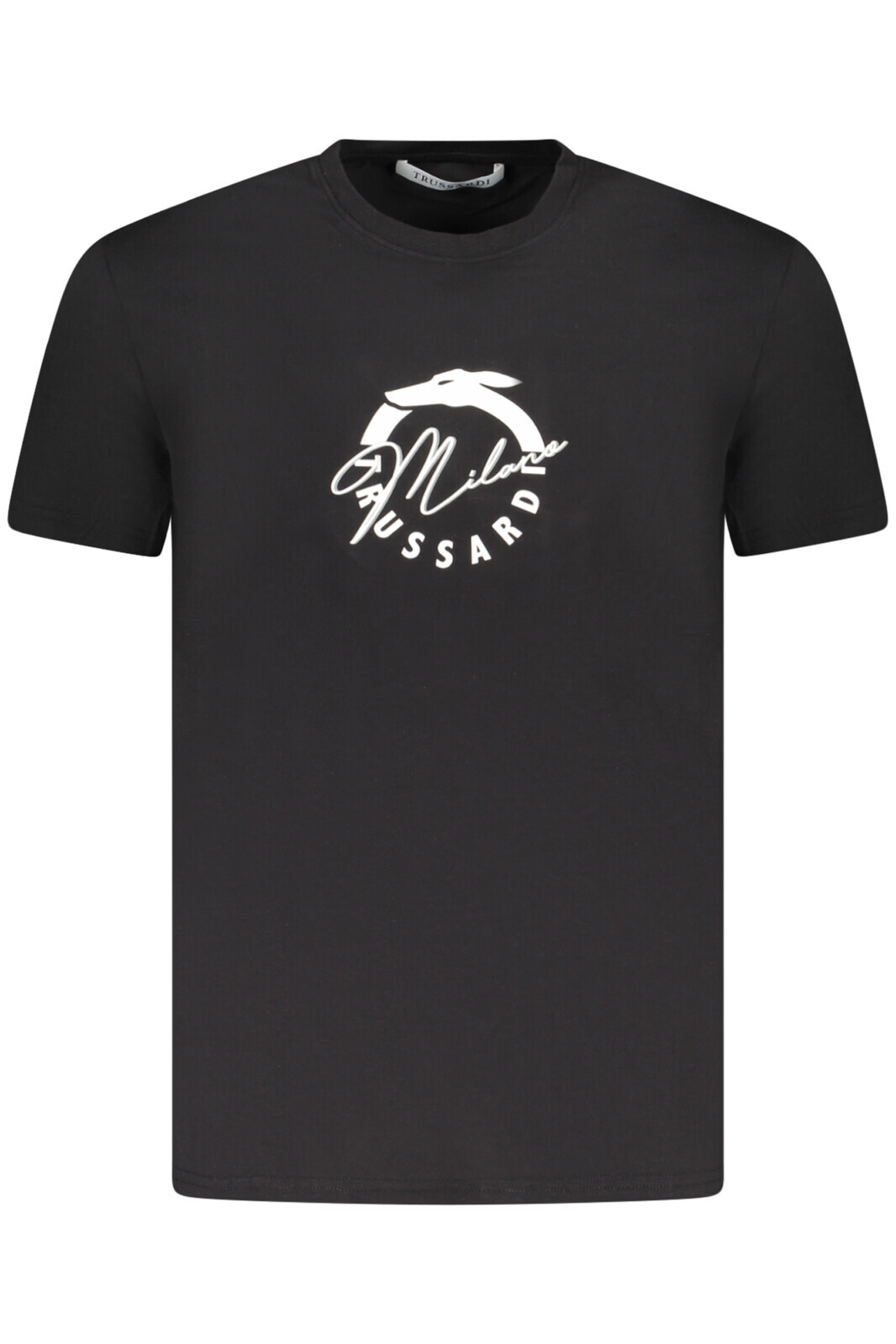 TRUSSARDI SHORT SLEEVE T-SHIRT MEN BLACK