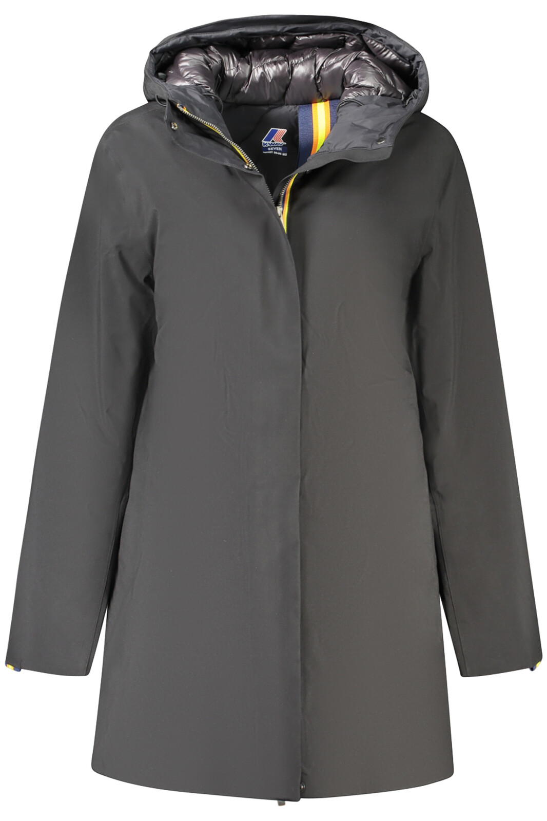 K-WAY TRENCH WOMEN BLACK