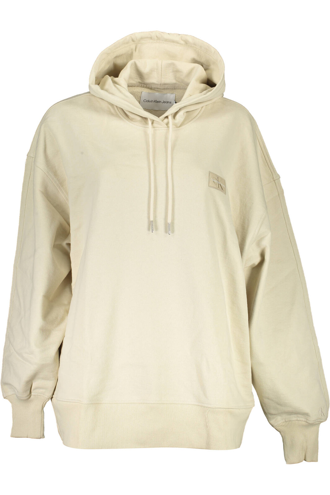 CALVIN KLEIN SWEATSHIRT WITHOUT ZIP WOMEN BEIGE