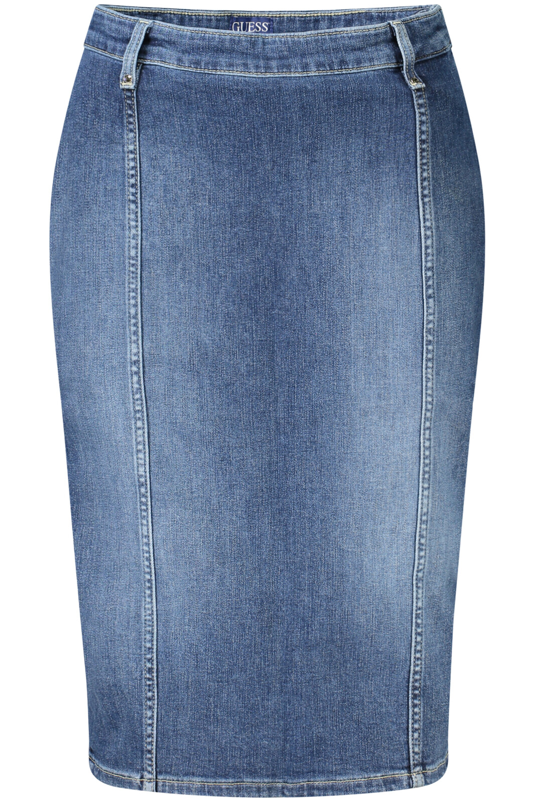 GUESS JEANS LONGUETTE SKIRT WOMEN BLUE