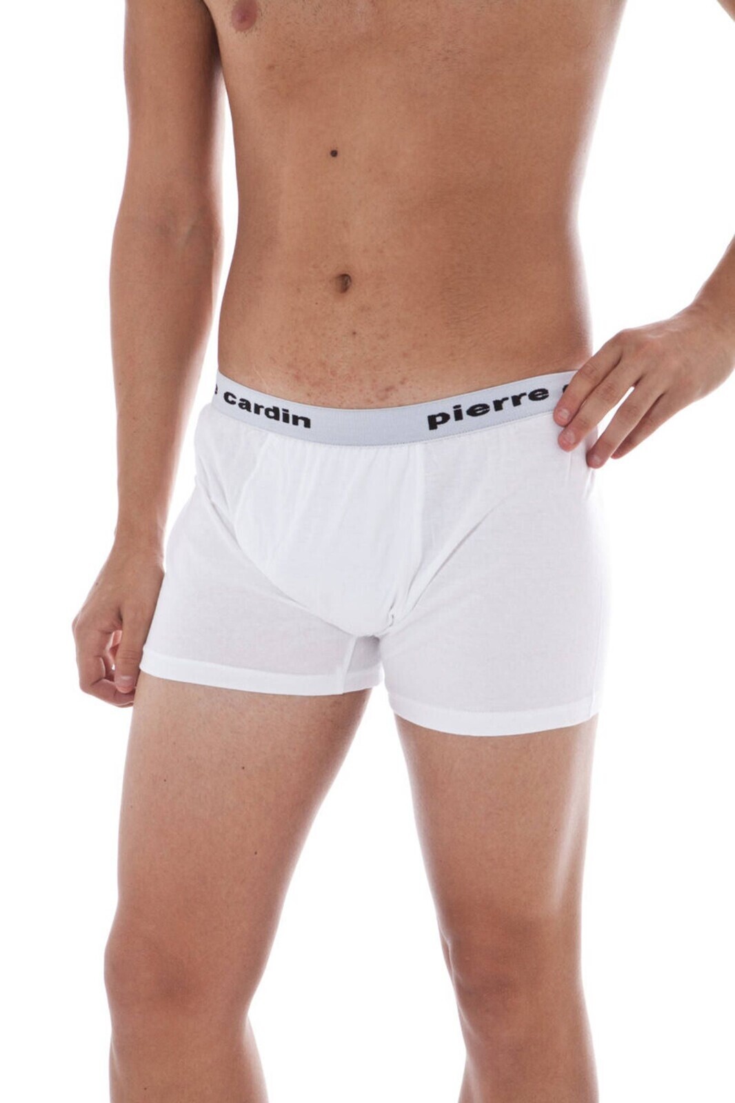 PIERRE CARDIN MEN'S BOXER WHITE