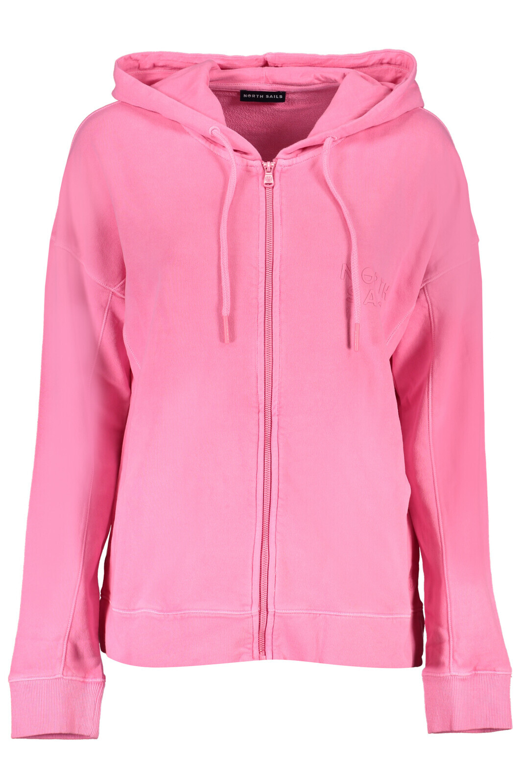 NORTH SAILS WOMEN'S PINK ZIP SWEATSHIRT