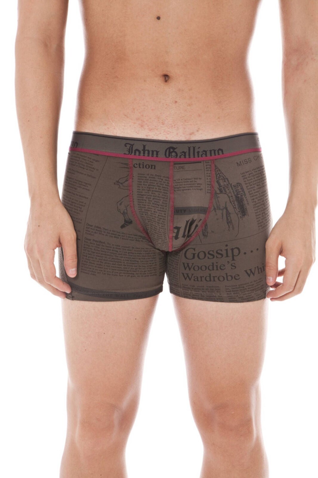 JOHN GALLIANO GREEN MEN'S BOXER