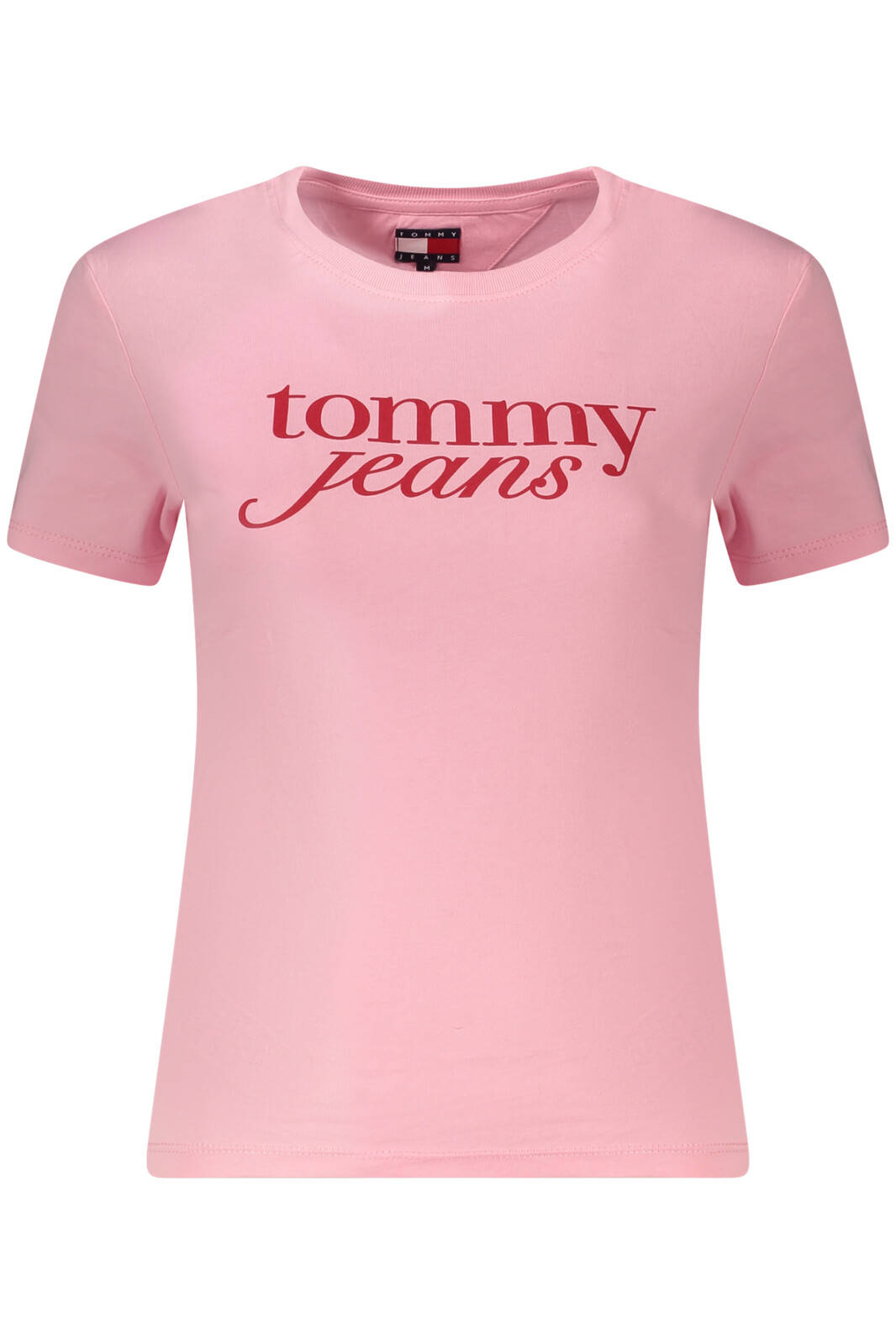 TOMMY HILFIGER WOMEN'S SHORT SLEEVE T-SHIRT PINK