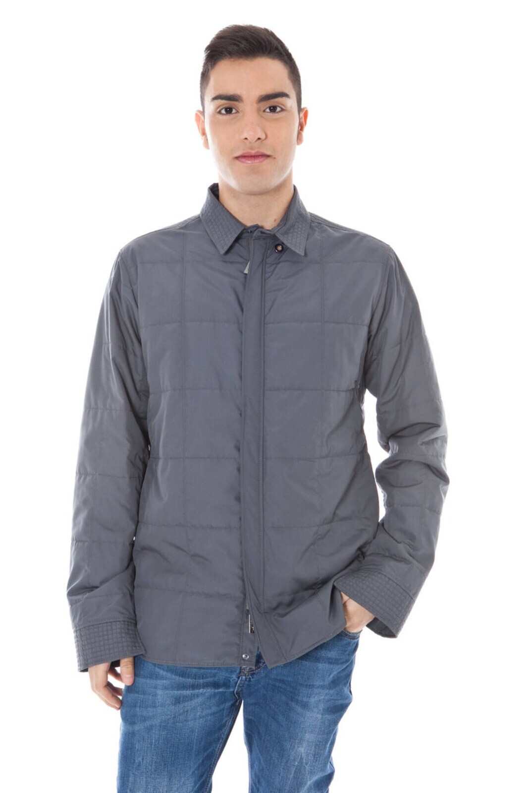 CALVIN KLEIN MEN'S SPORT JACKET GRAY