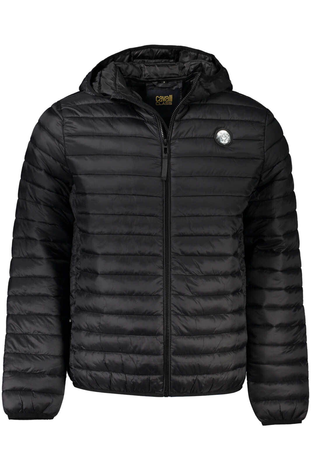 CAVALLI CLASS MEN'S BLACK JACKET