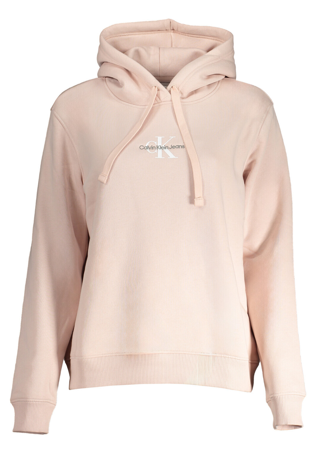 CALVIN KLEIN WOMEN'S PINK ZIPLESS SWEATSHIRT