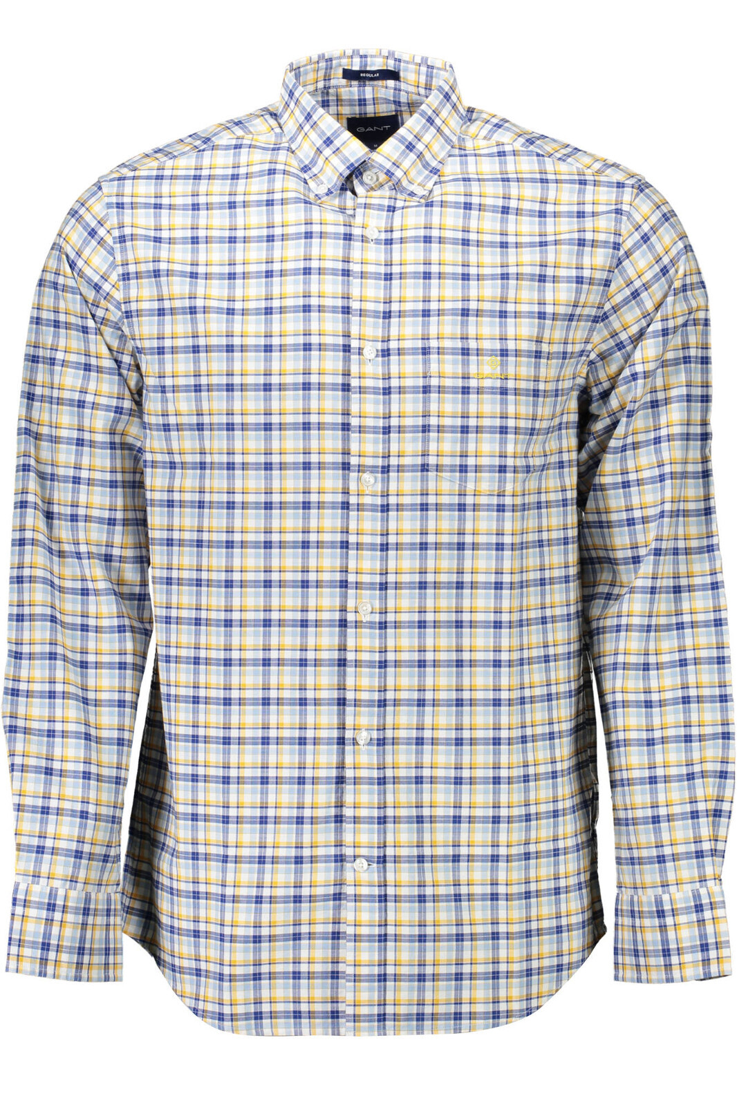 GANT MEN'S YELLOW LONG SLEEVE SHIRT