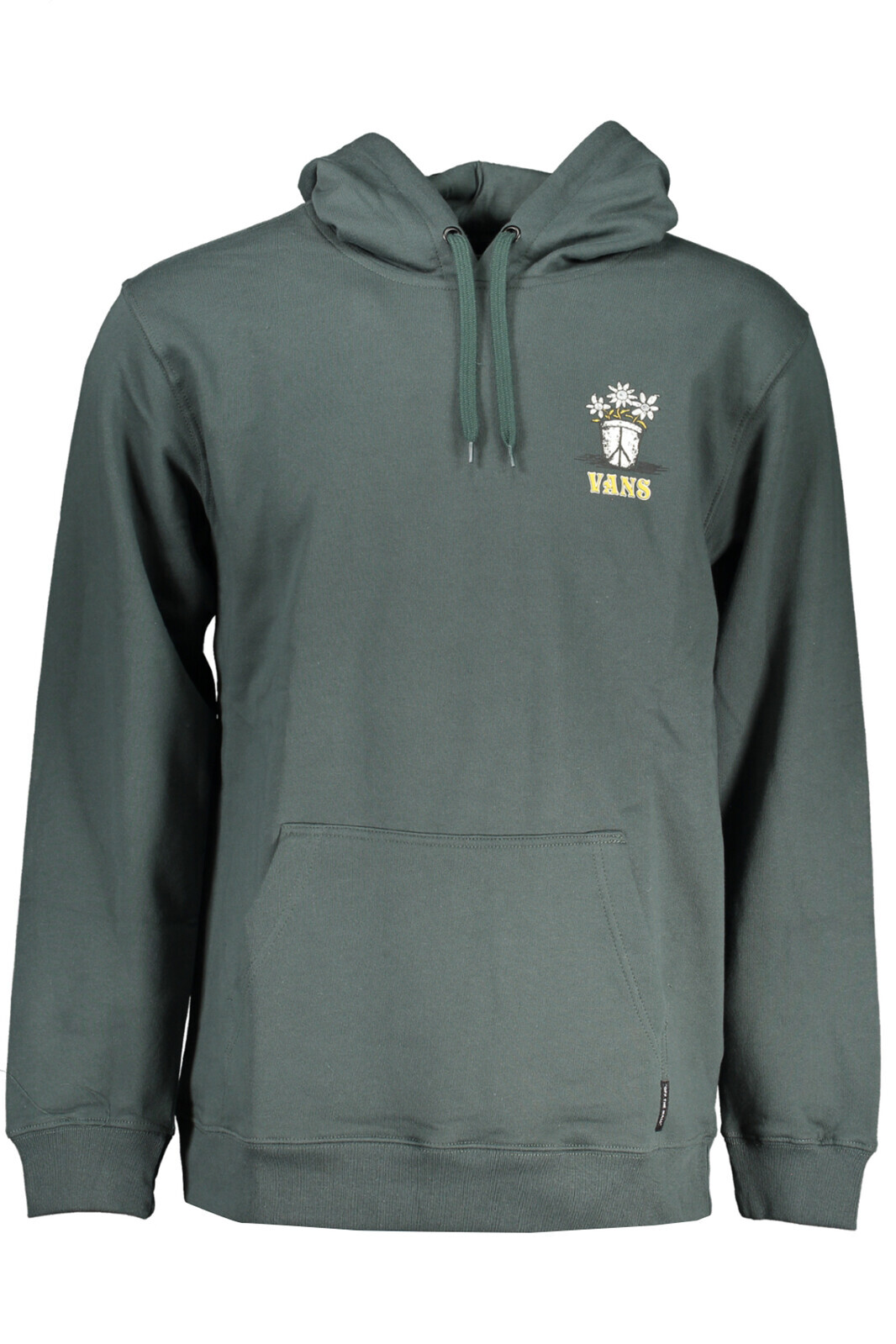 VANS GREEN MEN'S ZIPLESS SWEATSHIRT