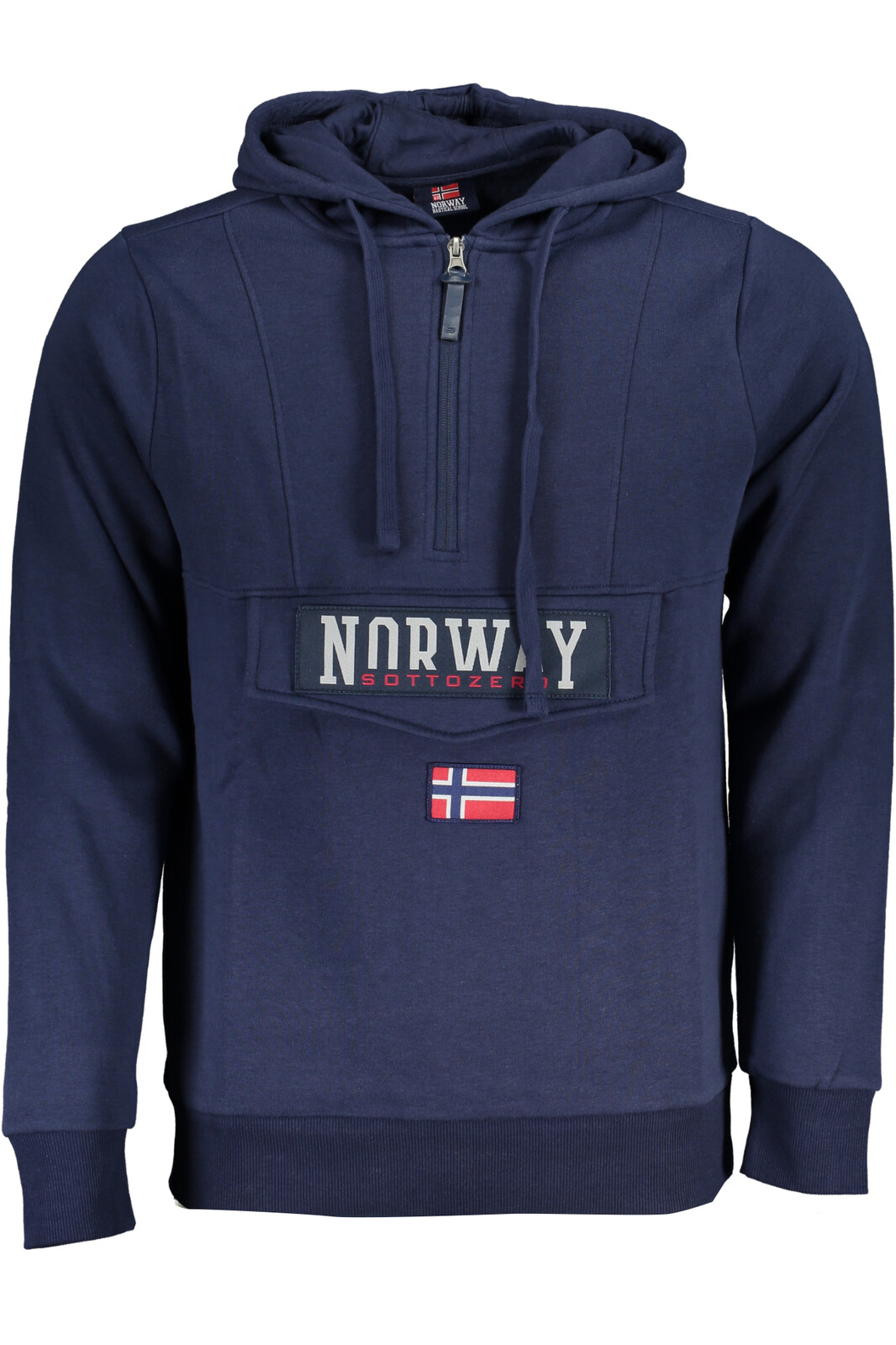NORWAY 1963 MEN'S BLUE ZIPLESS SWEATSHIRT