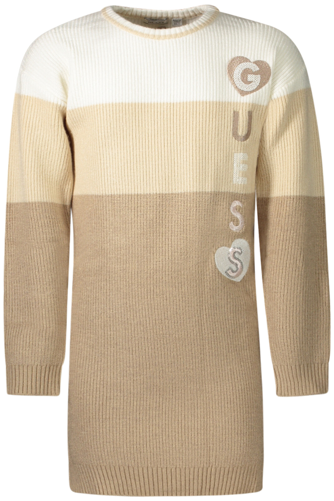 GUESS JEANS GIRLS' SWEATER BEIGE