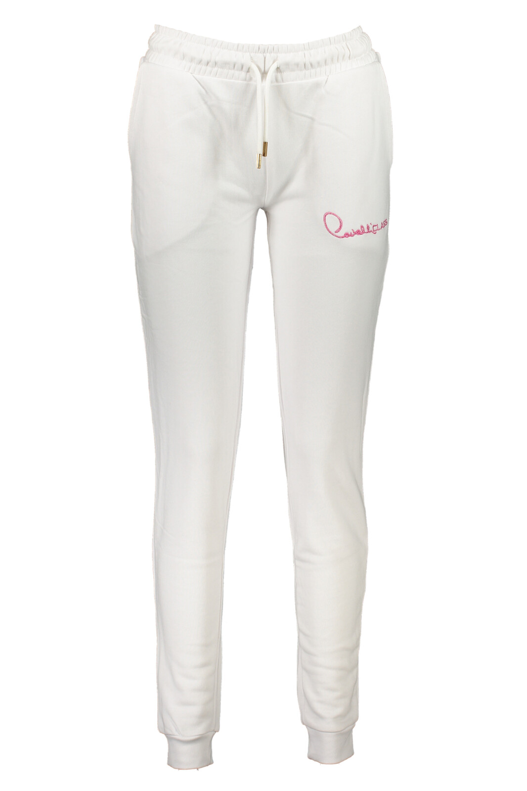 CAVALLI CLASS WOMEN'S WHITE PANTS