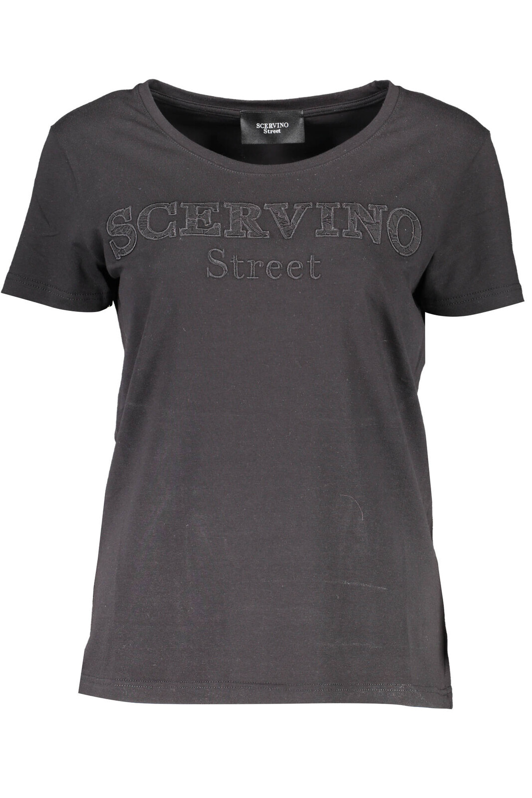 SCERVINO STREET WOMEN'S SHORT SLEEVE T-SHIRT BLACK