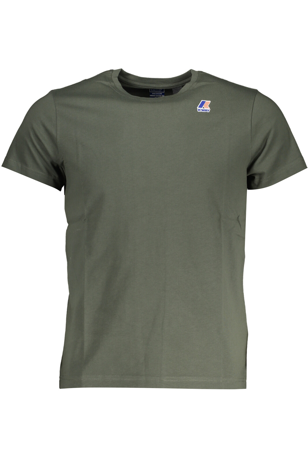 GREEN MEN'S K-WAY SHORT SLEEVE T-SHIRT