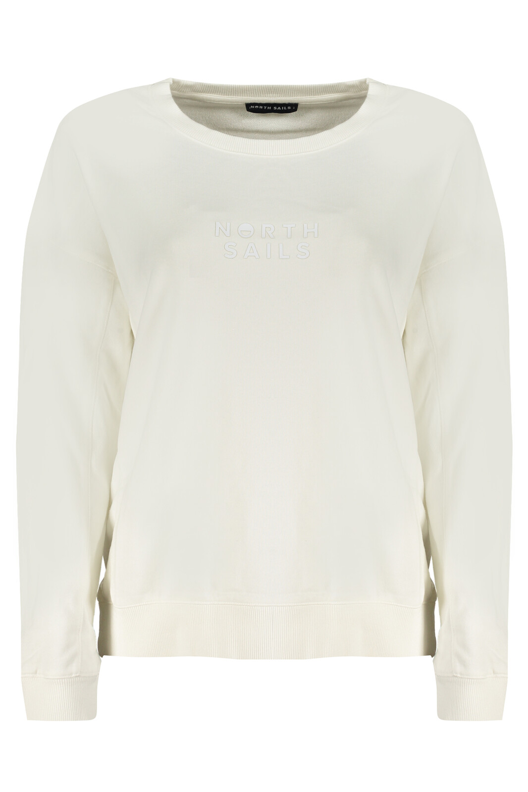NORTH SAILS WOMEN'S ZIPLESS SWEATSHIRT WHITE