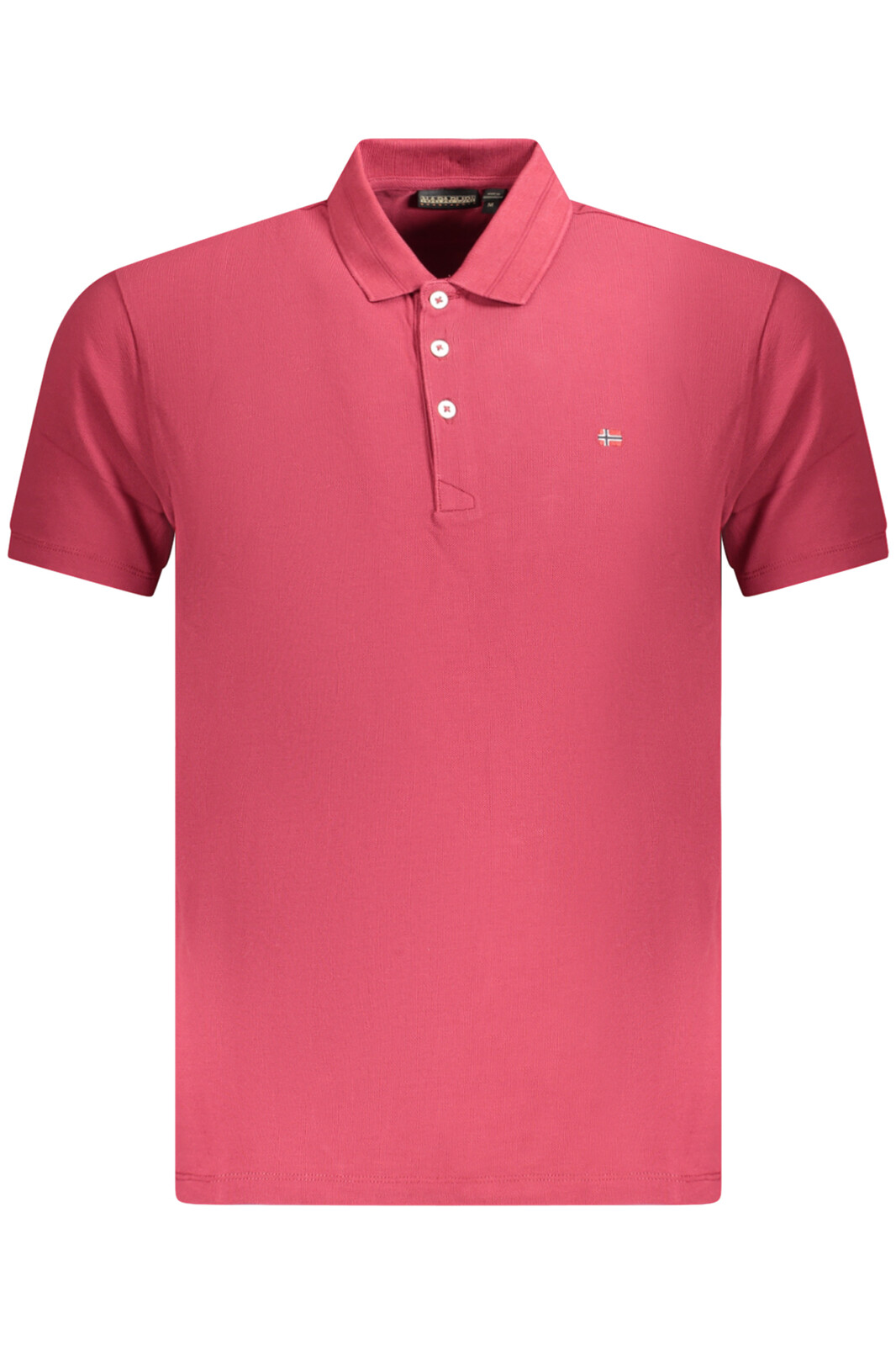 NAPAPIJRI MEN'S SHORT SLEEVE POLO SHIRT RED