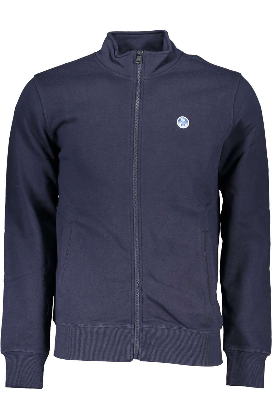 NORTH SAILS MEN'S BLUE ZIP SWEATSHIRT