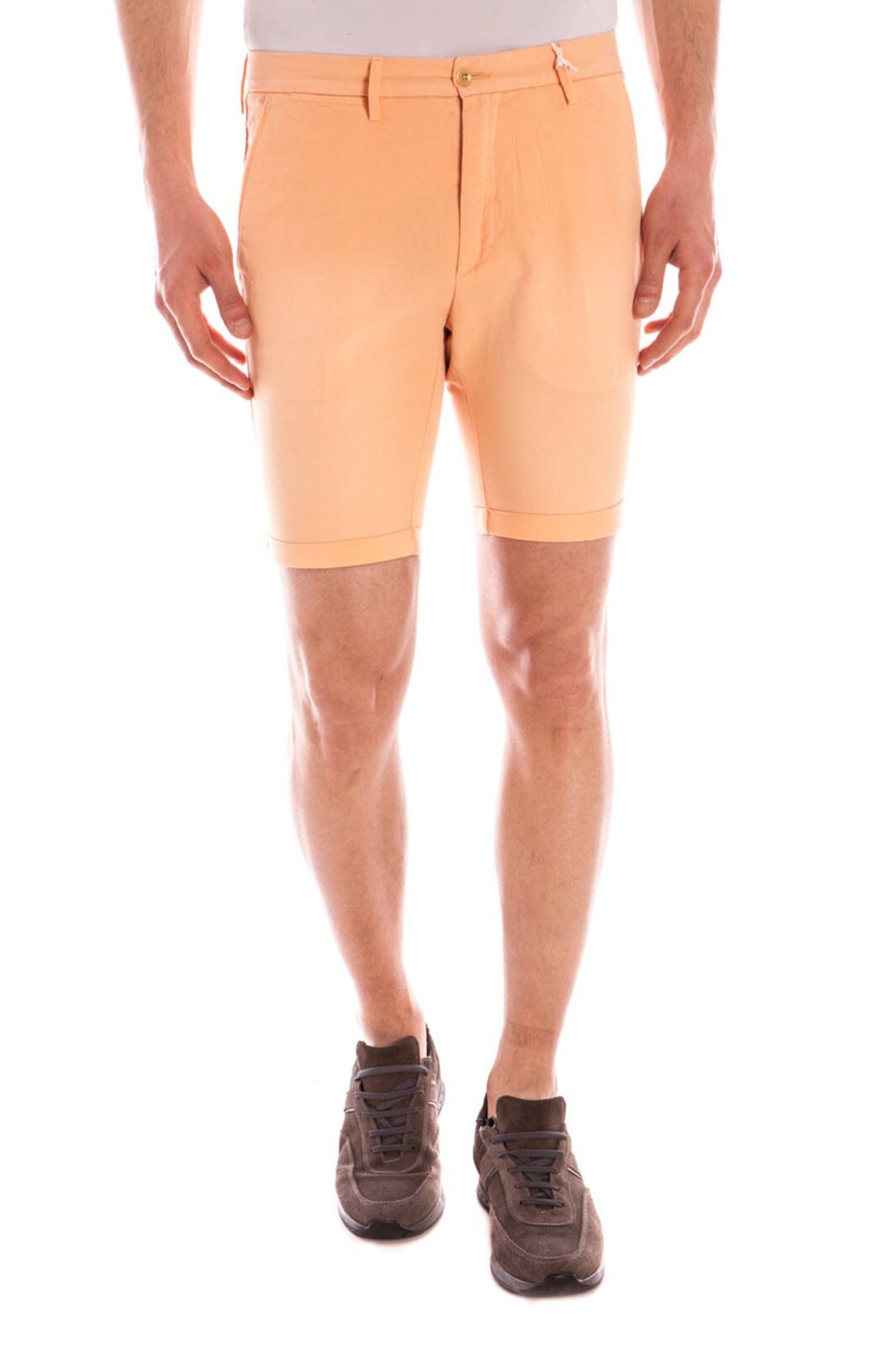GANT ORANGE MEN'S BERMUDA TROUSERS