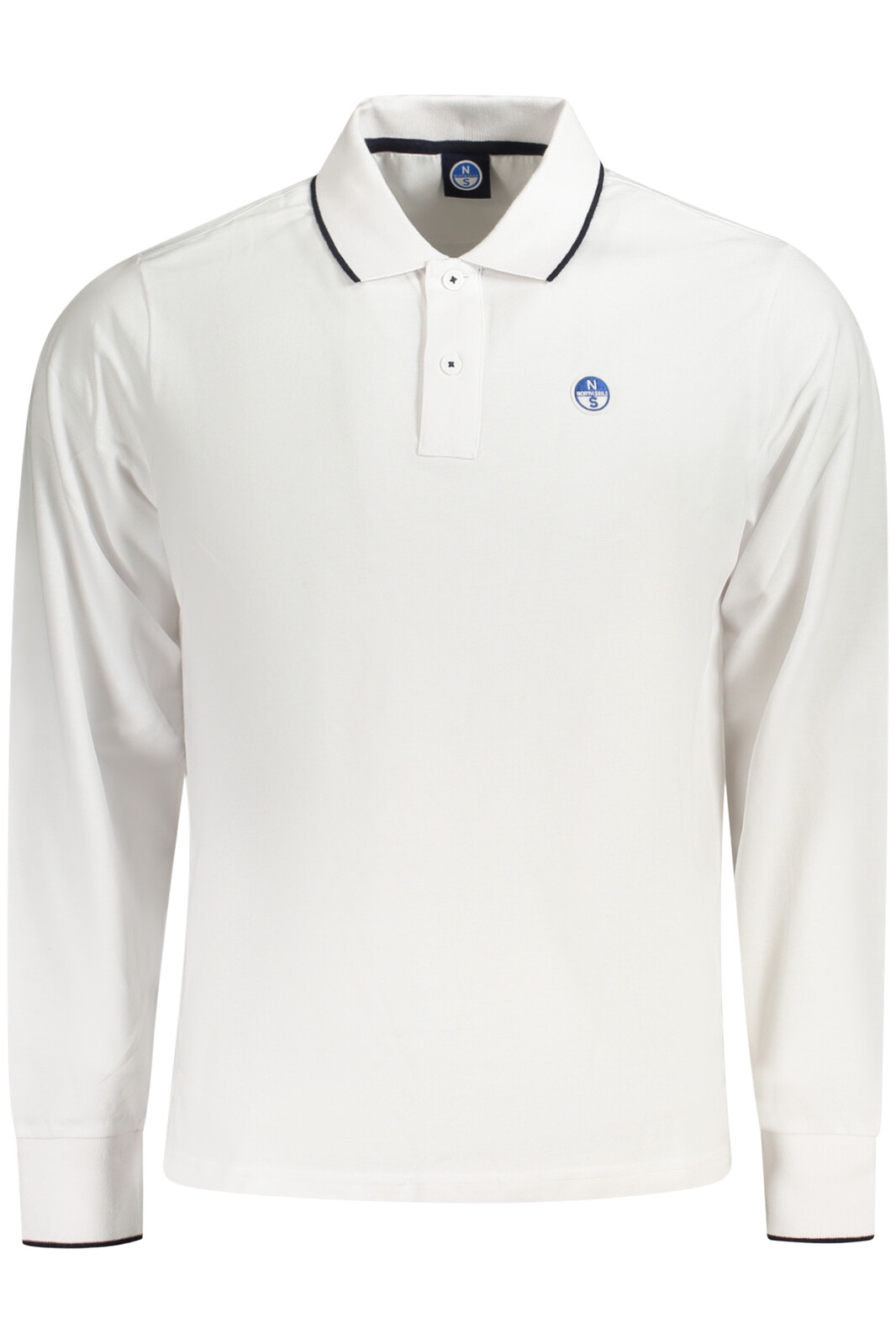 NORTH SAILS LONG SLEEVE POLO MEN WHITE
