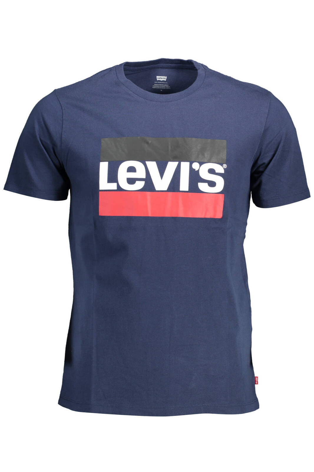 LEVI'S MEN'S BLUE SHORT SLEEVE T-SHIRT