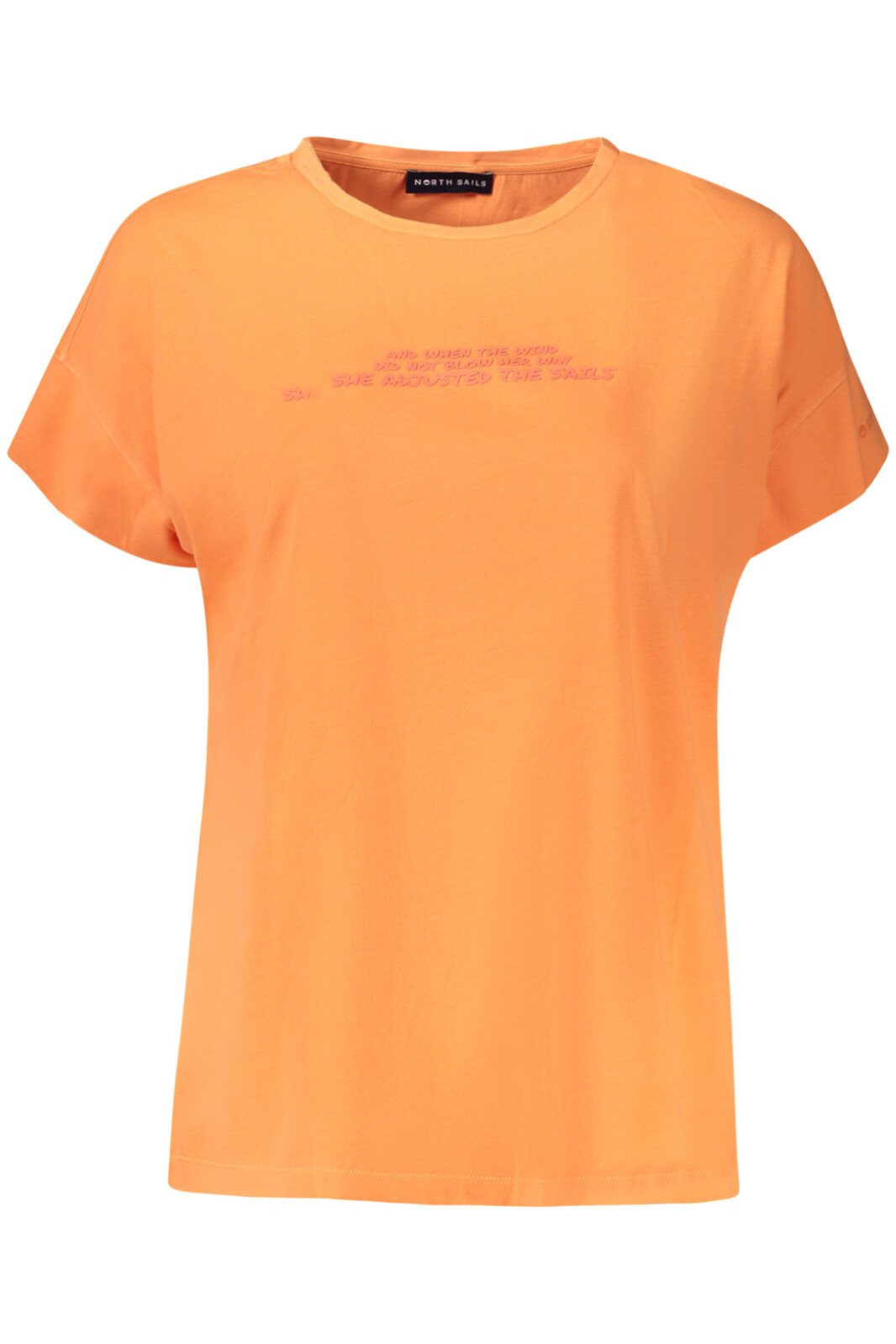 NORTH SAILS WOMEN'S SHORT SLEEVE T-SHIRT ORANGE
