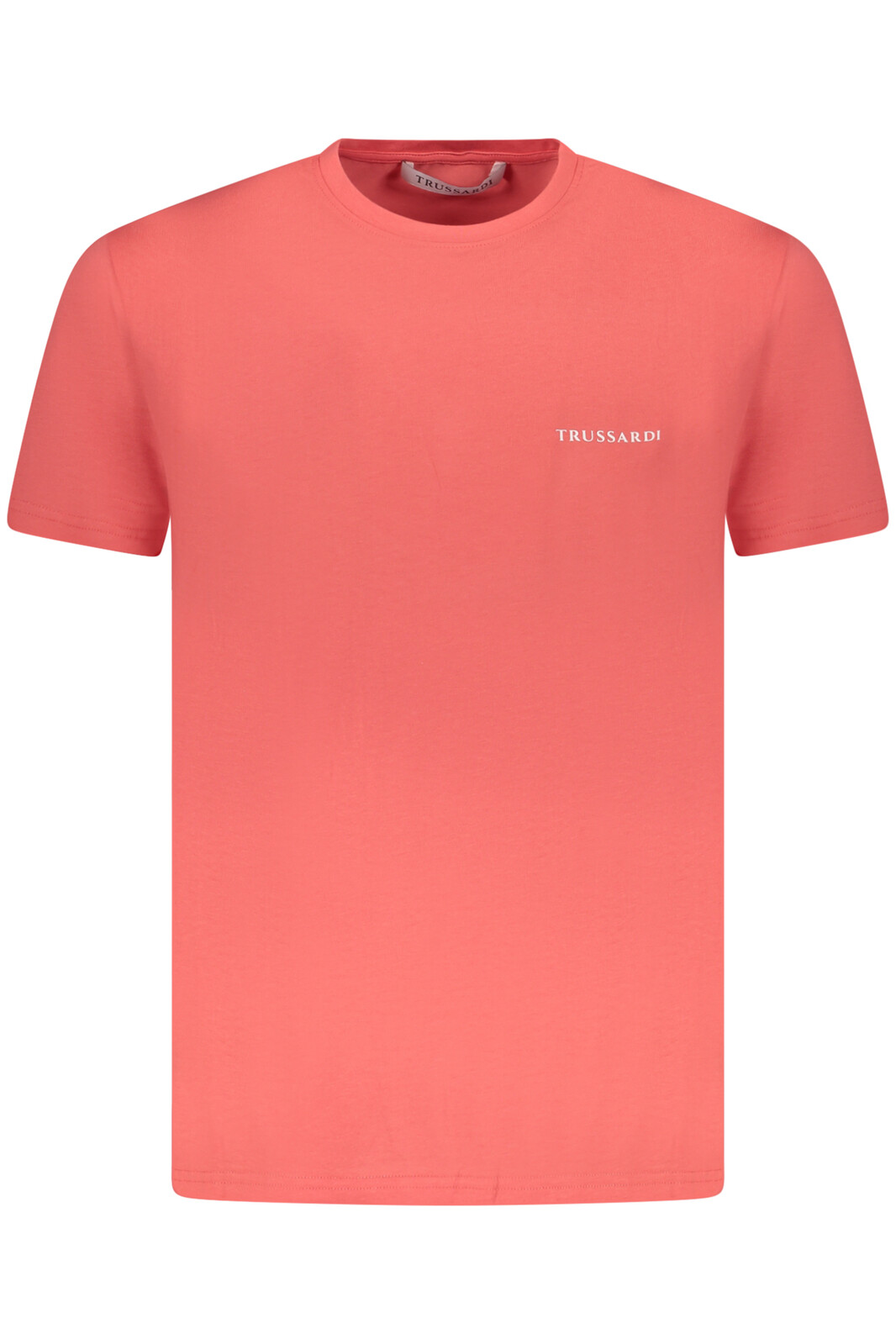 TRUSSARDI MEN'S SHORT SLEEVE T-SHIRT PINK