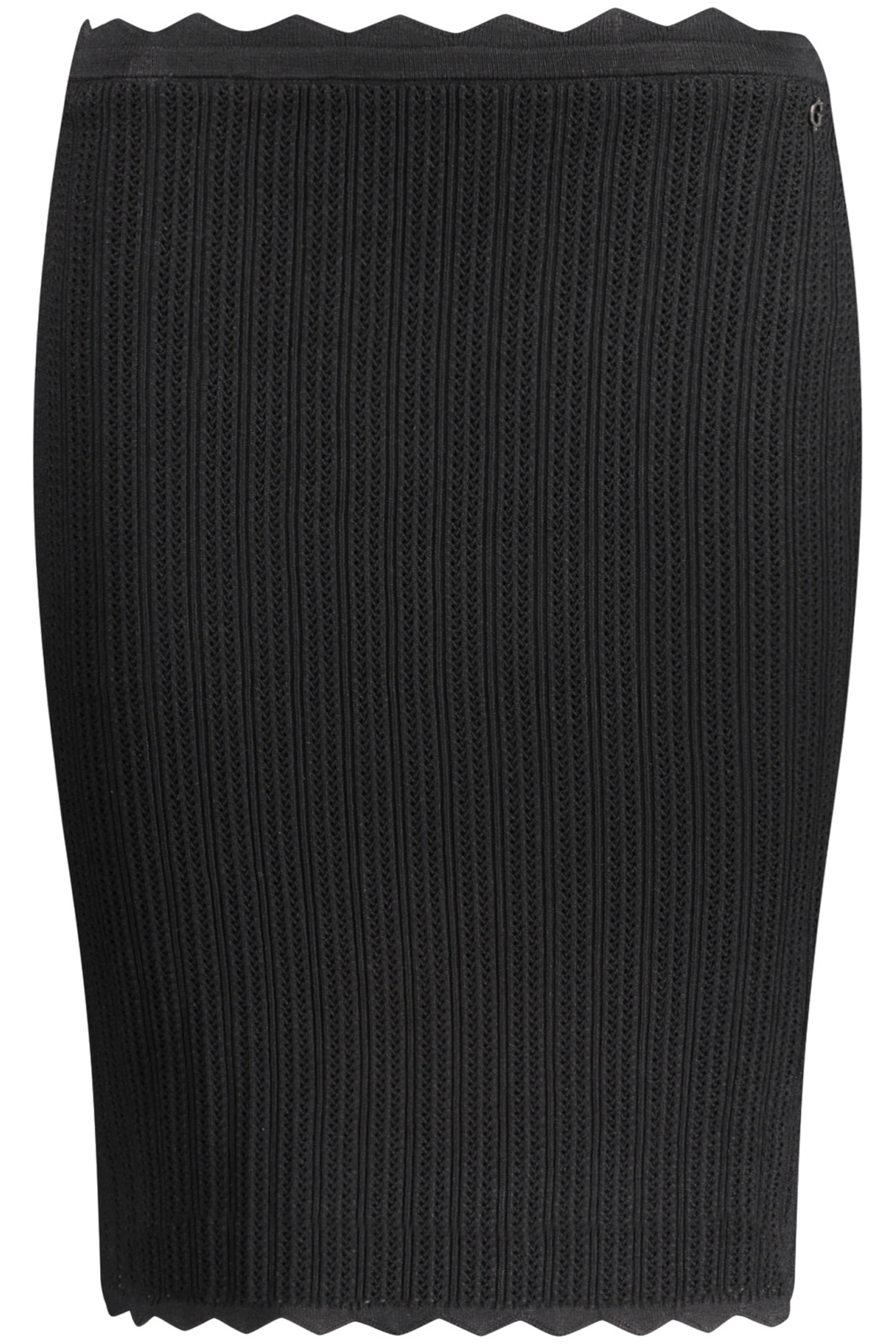 GUESS JEANS LONGUETTE SKIRT WOMEN BLACK