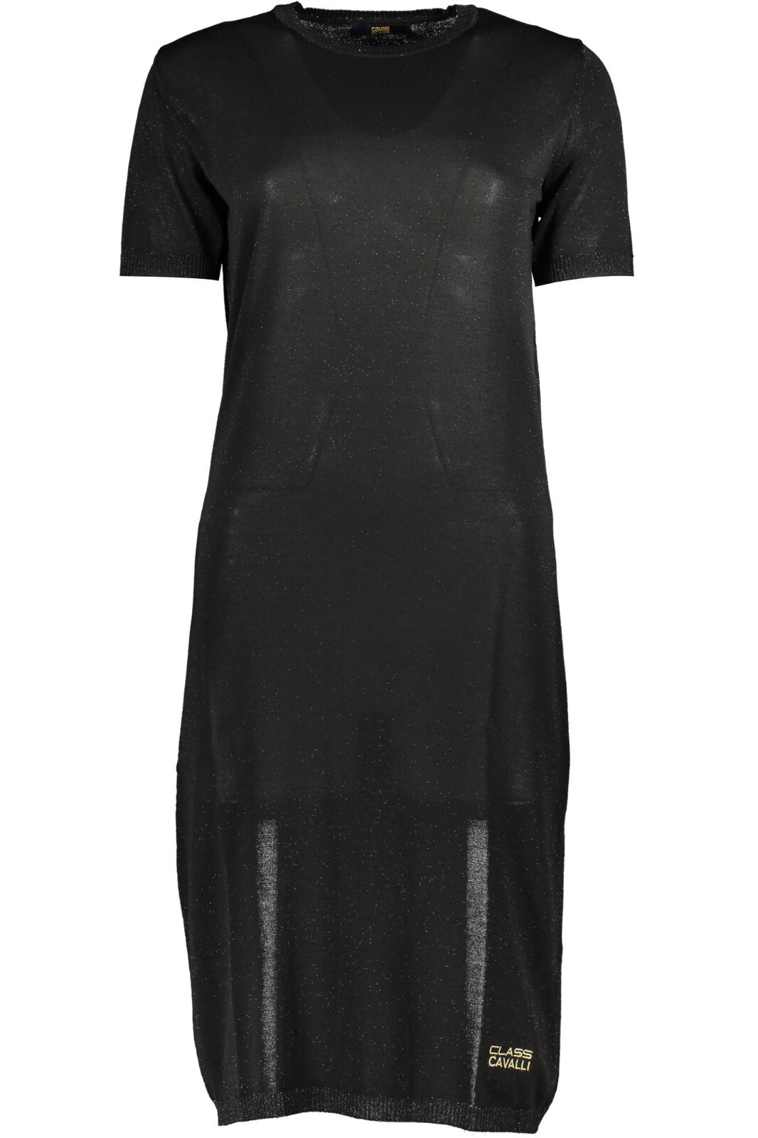 CAVALLI CLASS WOMEN'S SHORT DRESS BLACK