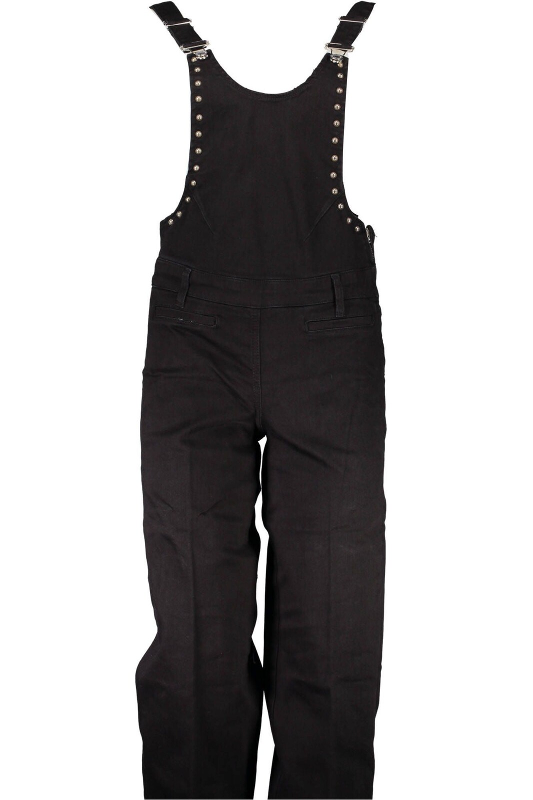 GUESS JEANS WOMEN'S BLACK DUNGAREES TROUSERS