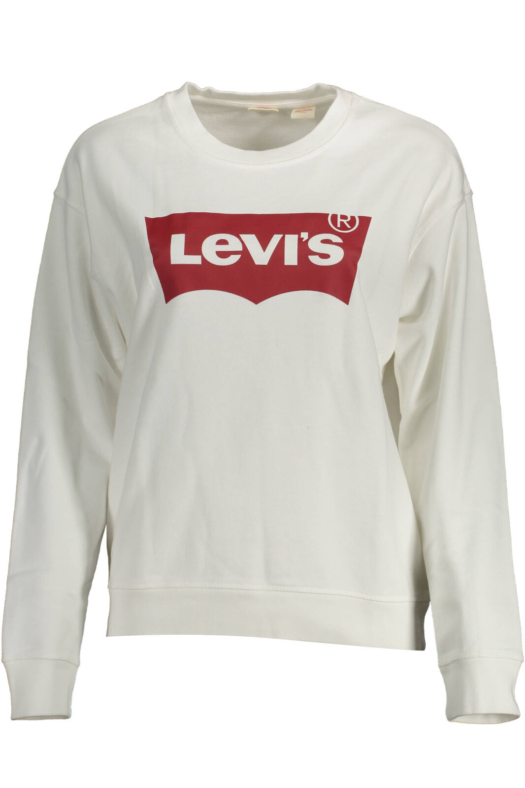 LEVI'S SWEATSHIRT WITHOUT ZIP WOMAN WHITE