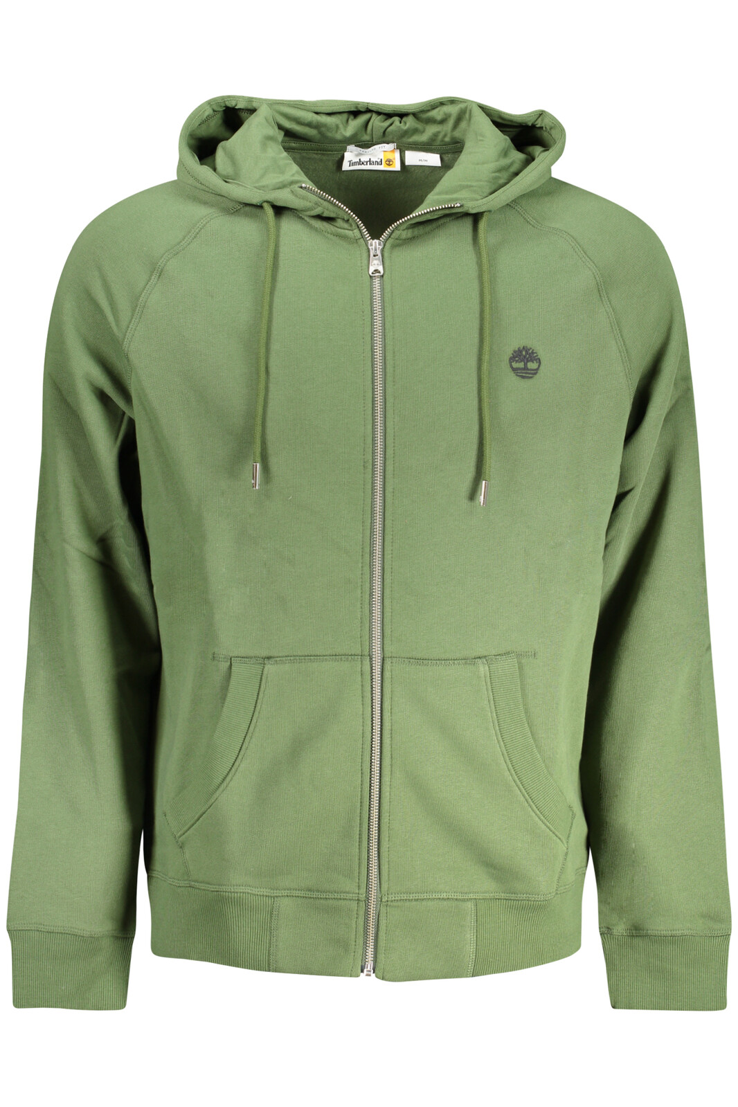 TIMBERLAND MEN'S ZIP-UP SWEATSHIRT GREEN