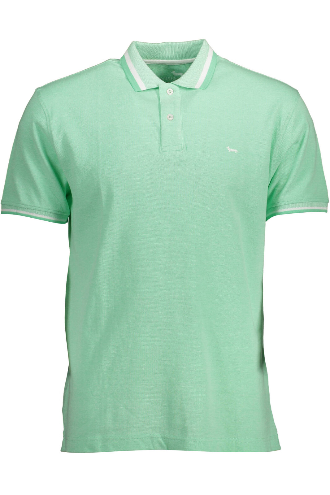 HARMONT & BLAINE MEN'S SHORT SLEEVE POLO GREEN