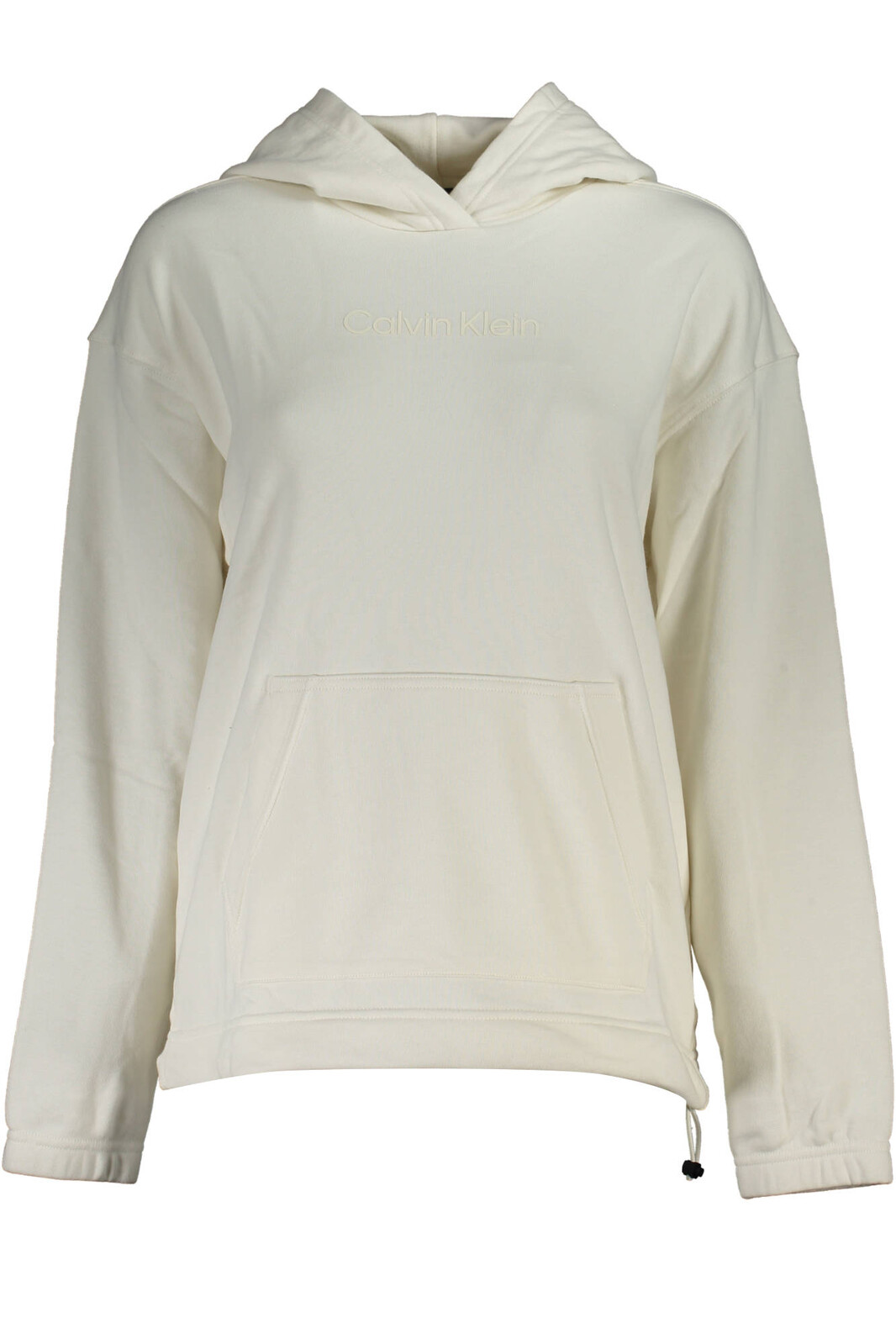 CALVIN KLEIN WOMEN'S SWEATSHIRT WITHOUT ZIP WHITE