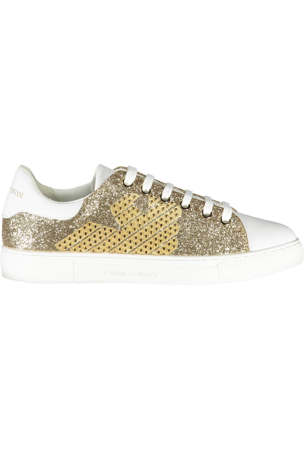 EMPORIO ARMANI WOMEN'S SPORTS SHOES GOLD
