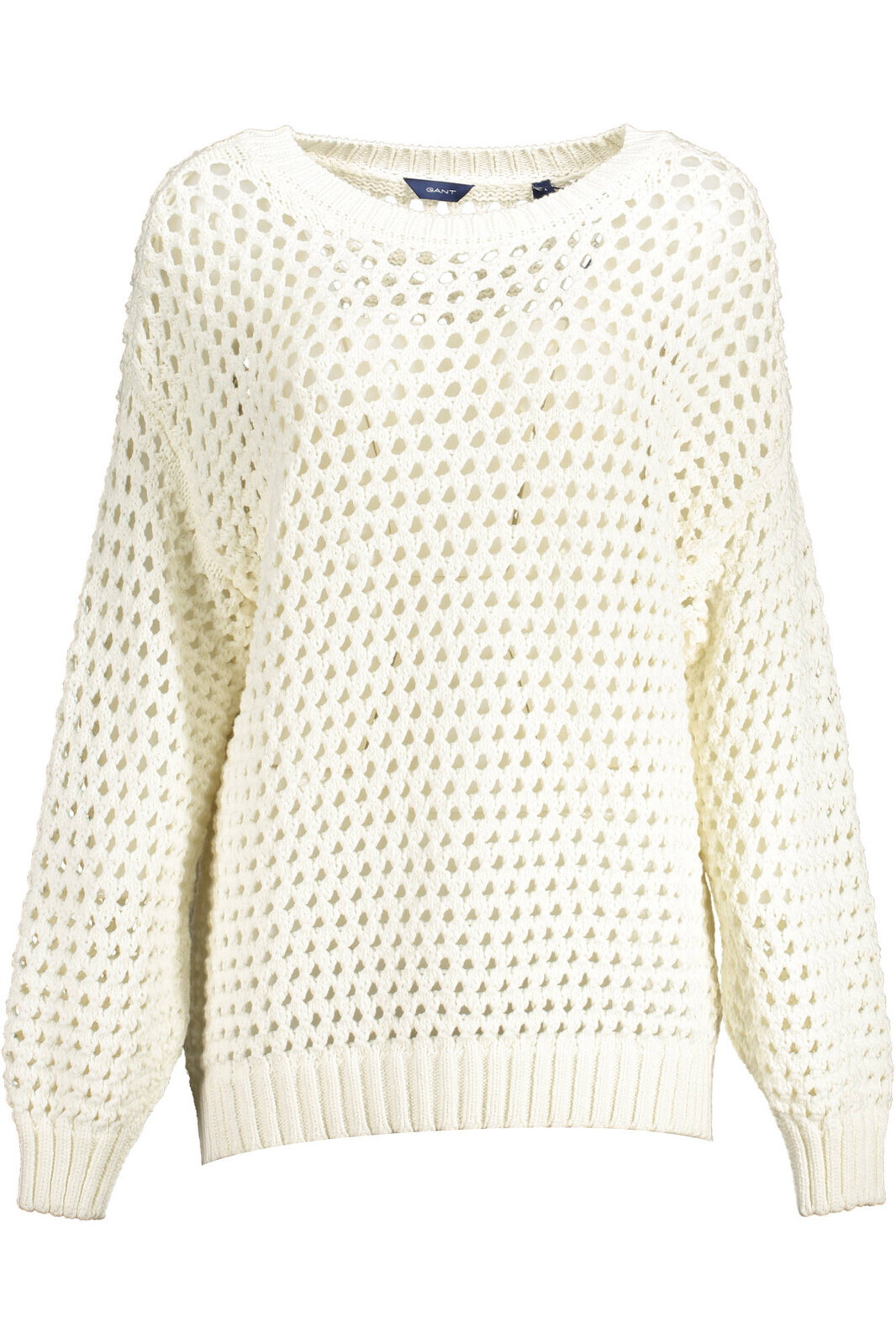 GANT WOMEN'S WHITE SWEATER
