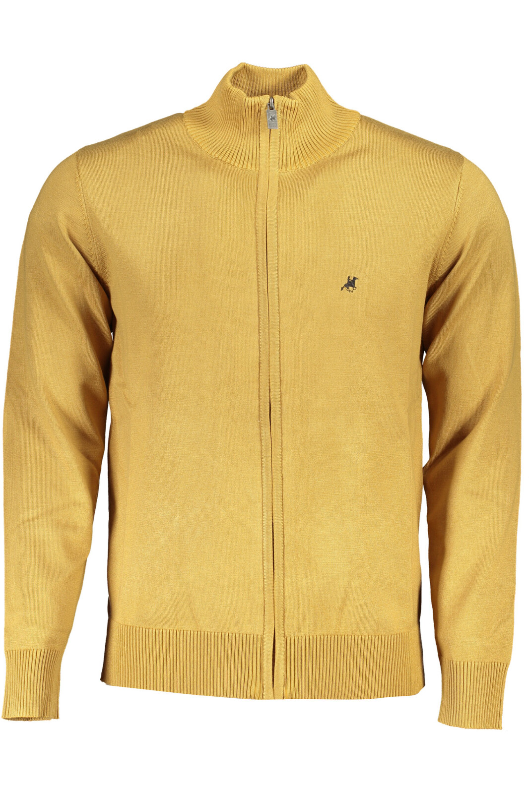 US GRAND POLO YELLOW MEN'S CARDIGAN