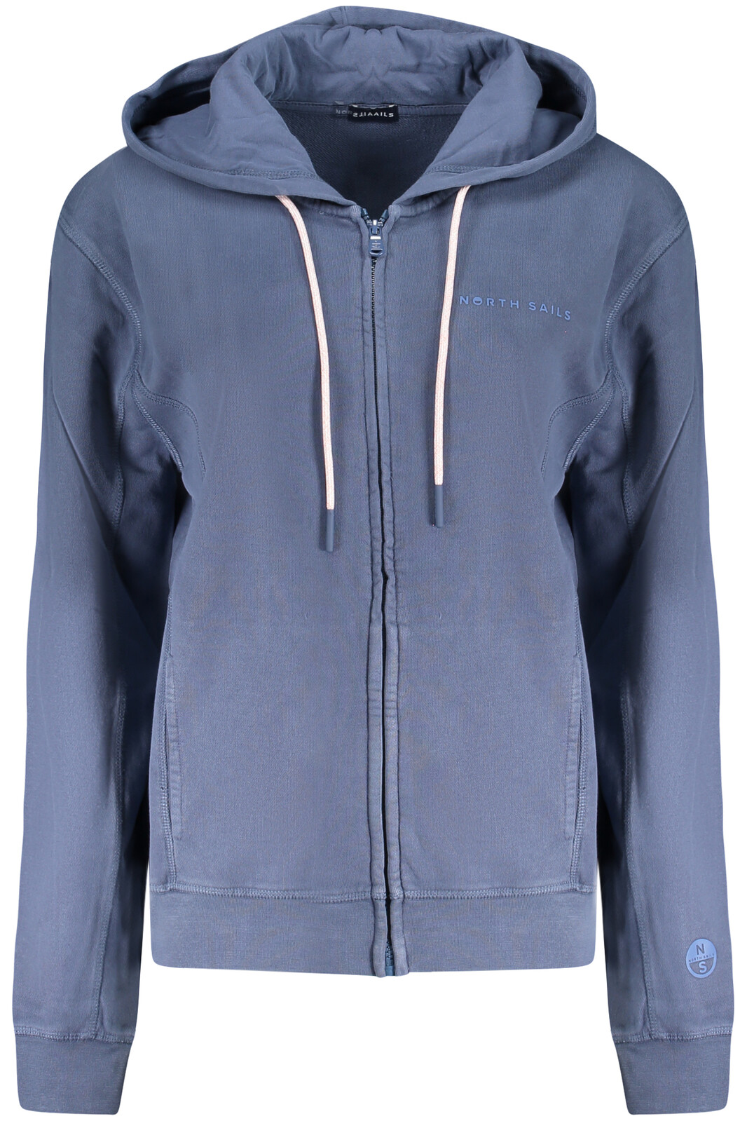 NORTH SAILS WOMEN'S ZIP-UP SWEATSHIRT BLUE