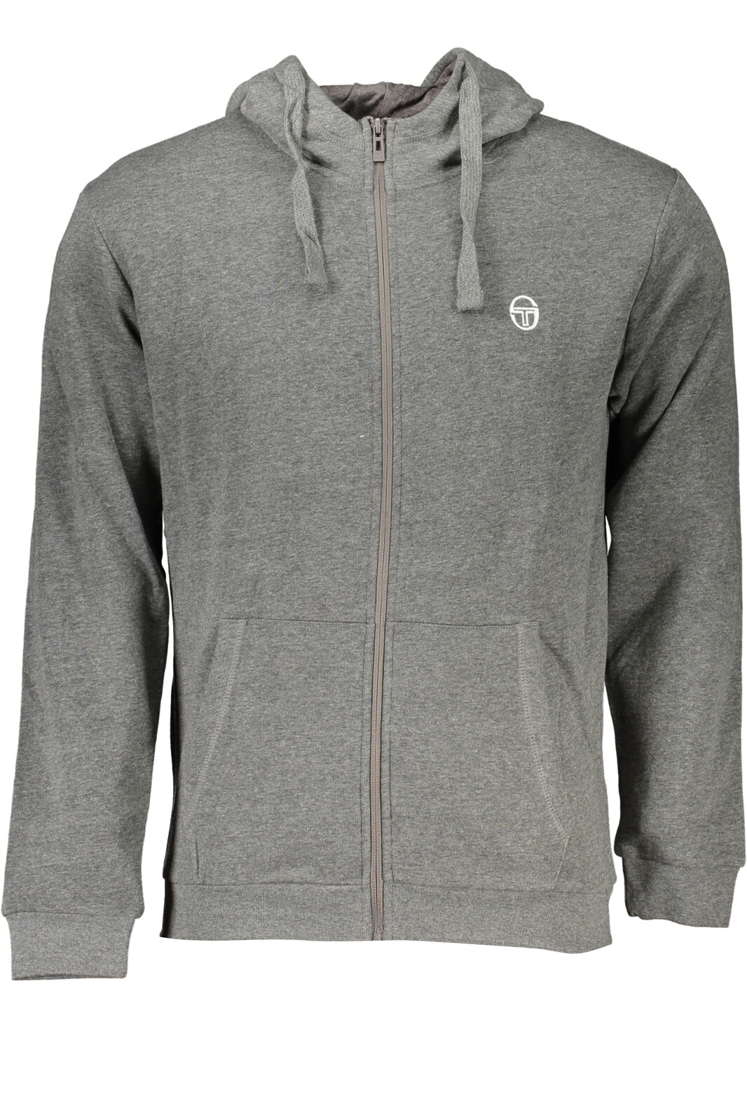 SERGIO TACCHINI MEN'S GRAY ZIP SWEATSHIRT