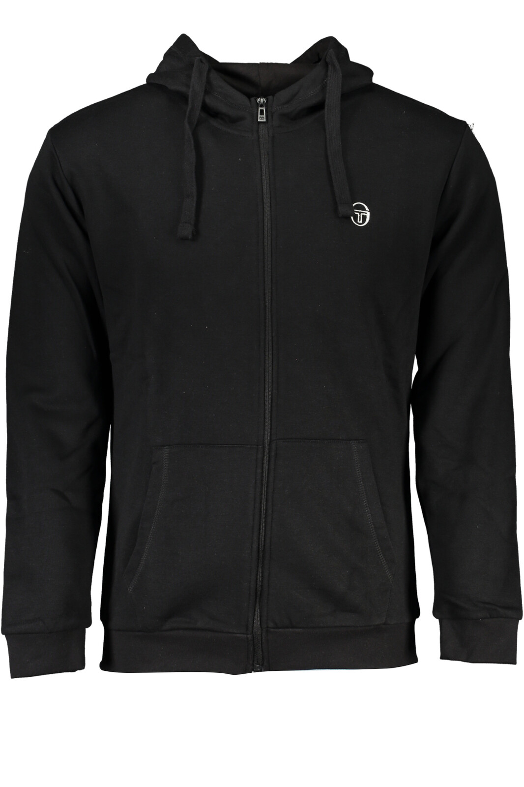 SERGIO TACCHINI MEN'S BLACK ZIP SWEATSHIRT