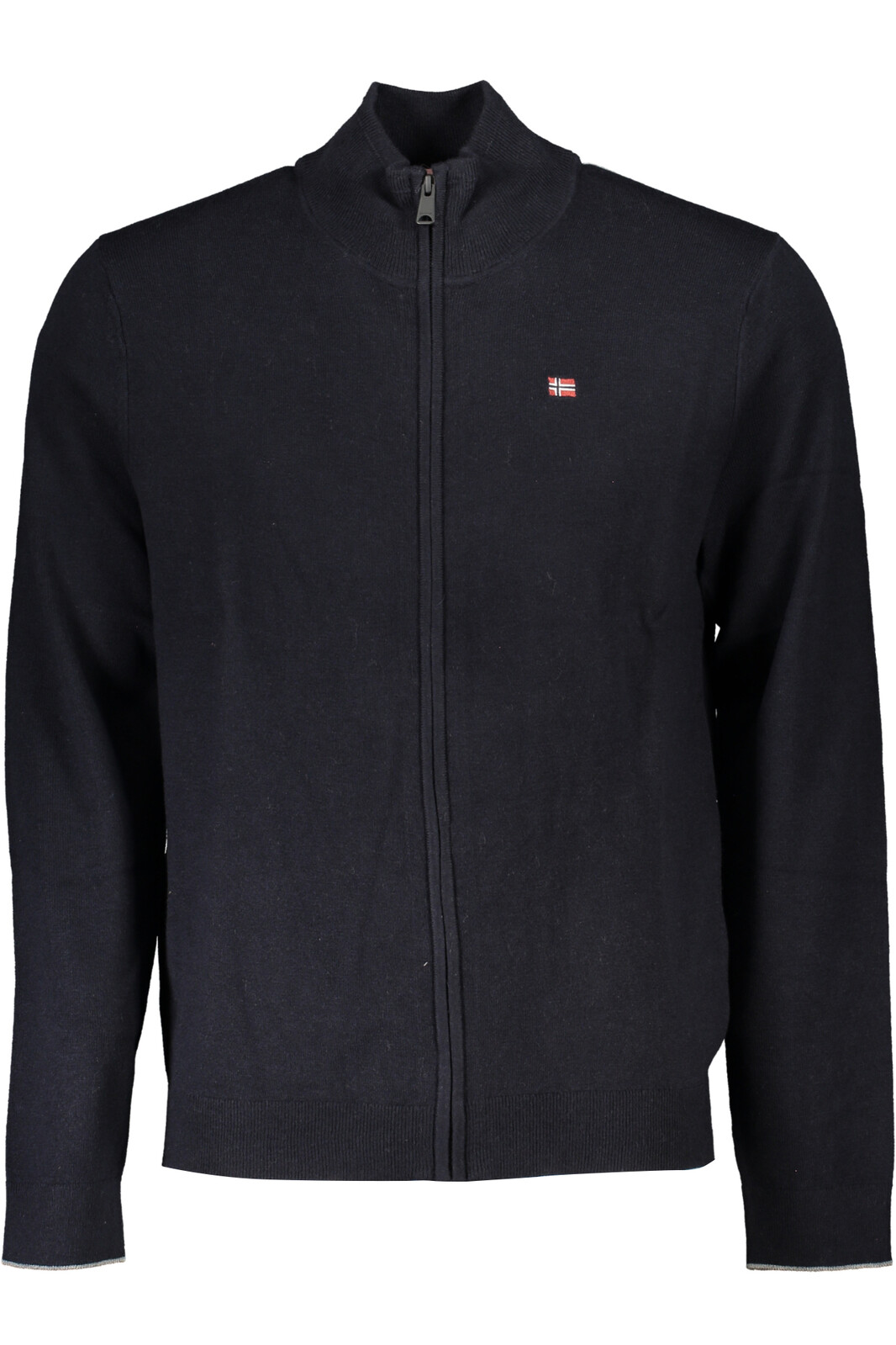 NAPAPIJRI MEN'S BLACK CARDIGAN