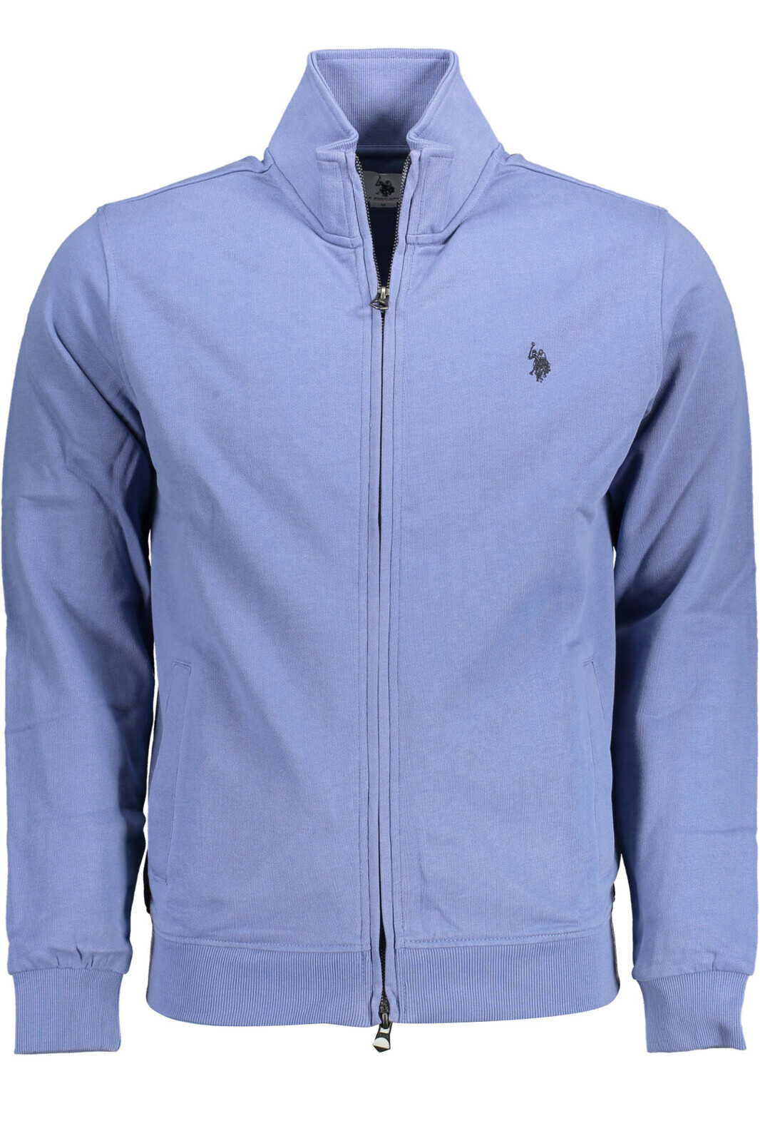 US POLO SWEATSHIRT WITH ZIP MEN BLUE