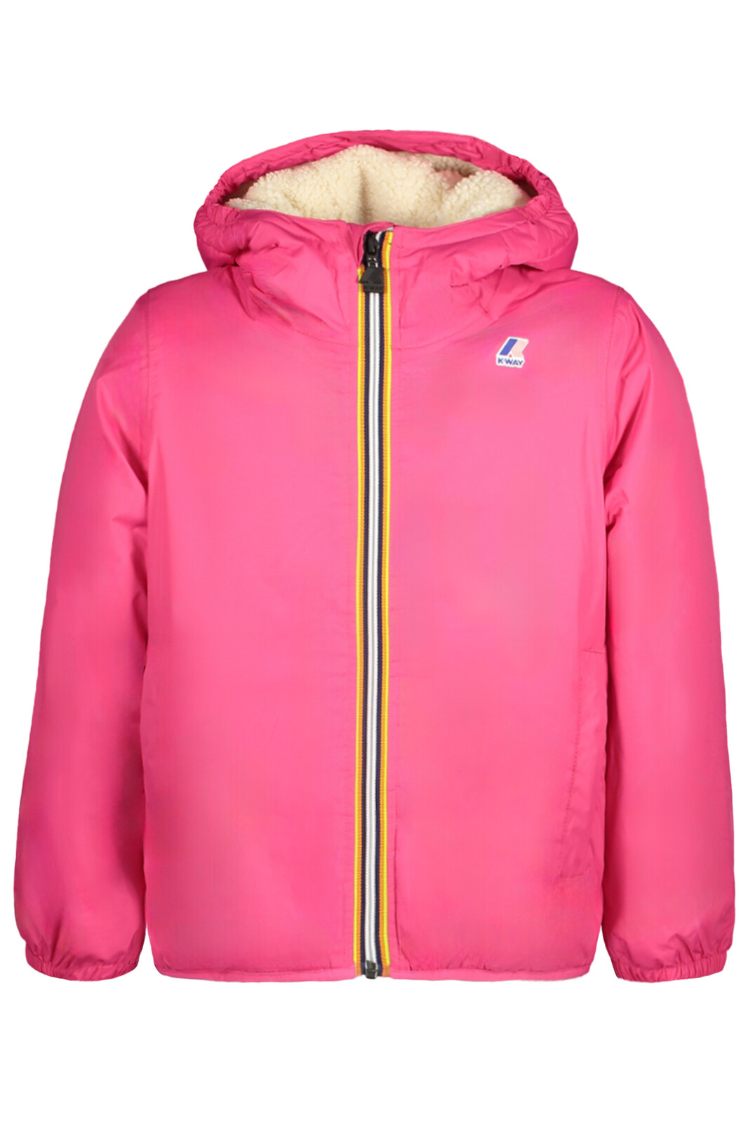 K-WAY PINK JACKET FOR GIRLS