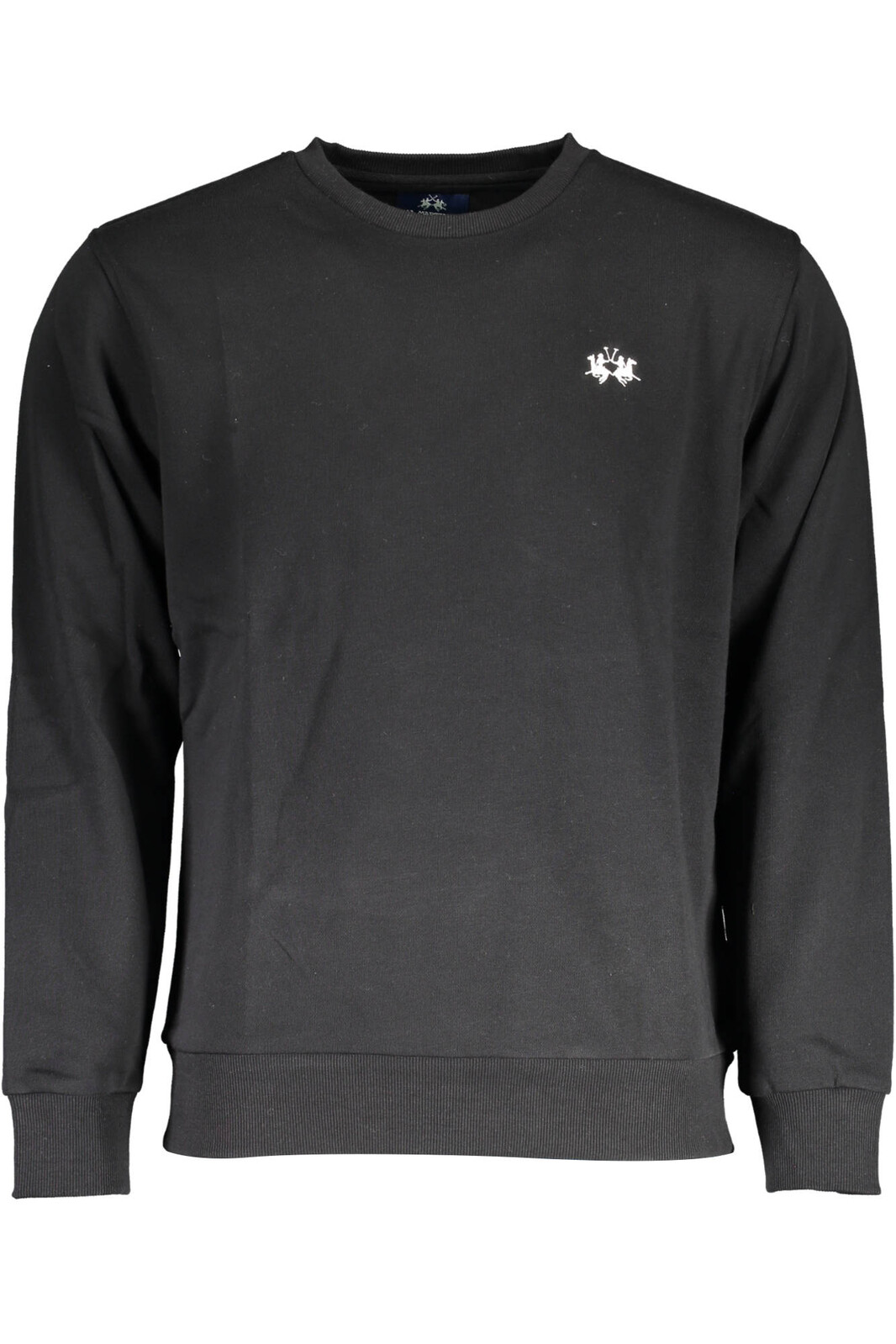 LA MARTINA SWEATSHIRT WITHOUT ZIP BLACK MAN