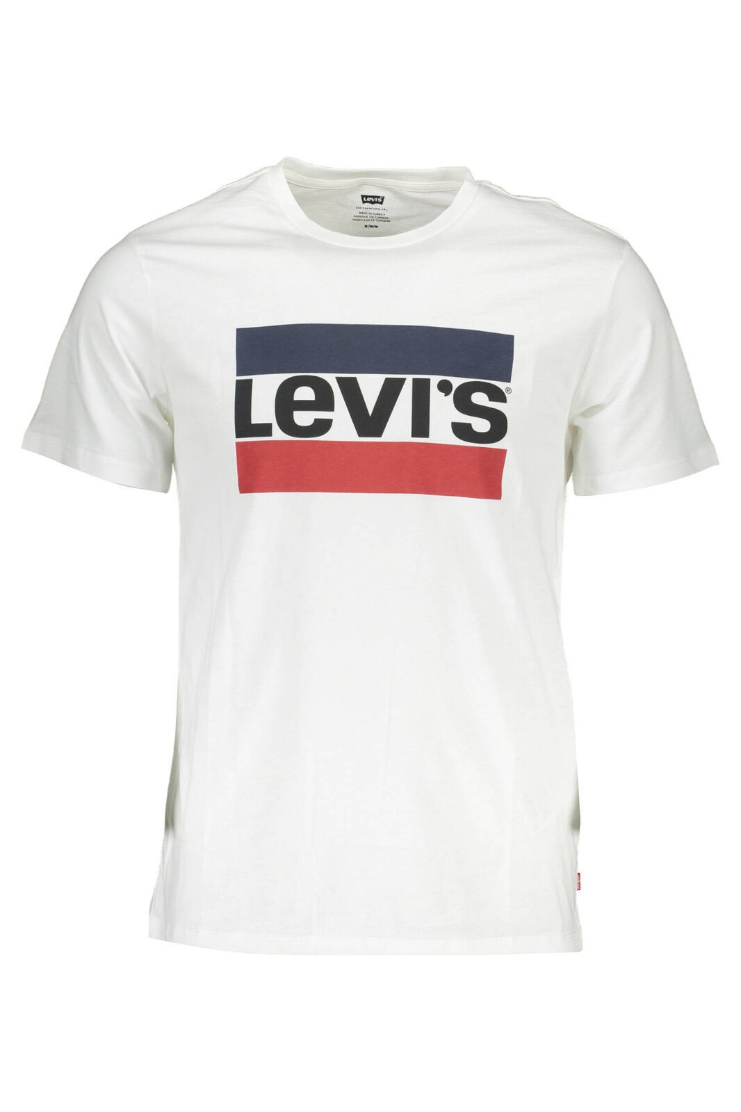 LEVI'S WHITE MEN'S SHORT SLEEVE T-SHIRT