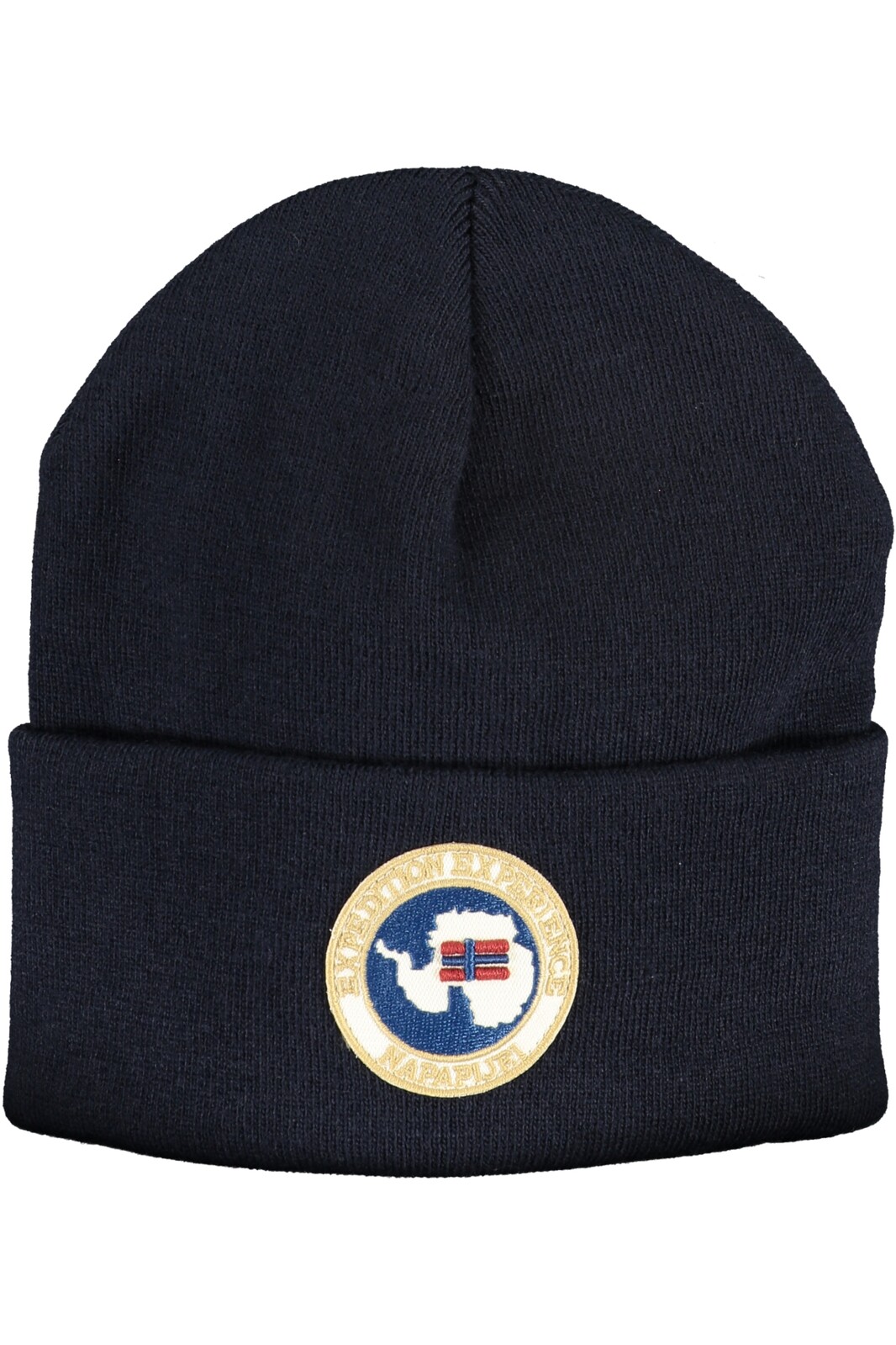 NAPAPIJRI MEN'S BLUE BEANIE
